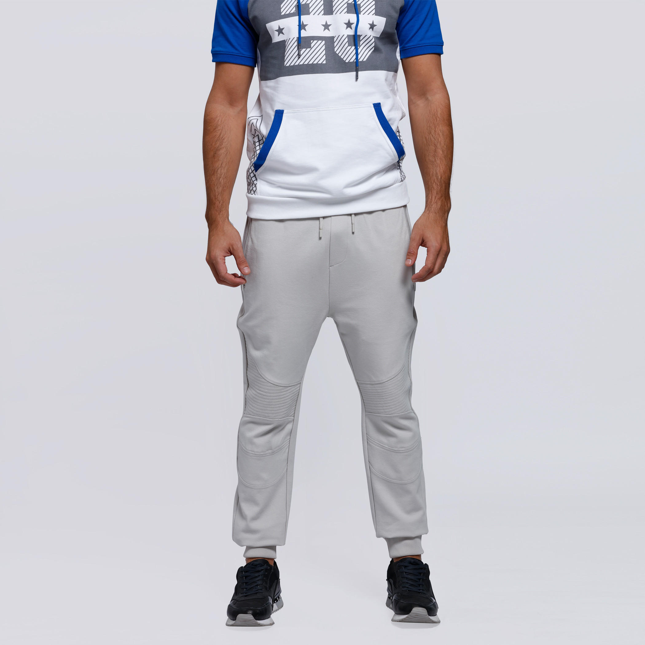 Full Length Joggers with Elasticised Waistband-men-clothing-bottoms-joggers-image-1