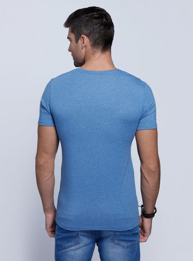 V-Neck T-Shirt with Short Sleeves-men-clothing-tshirtsandpolos-tshirts-image-2