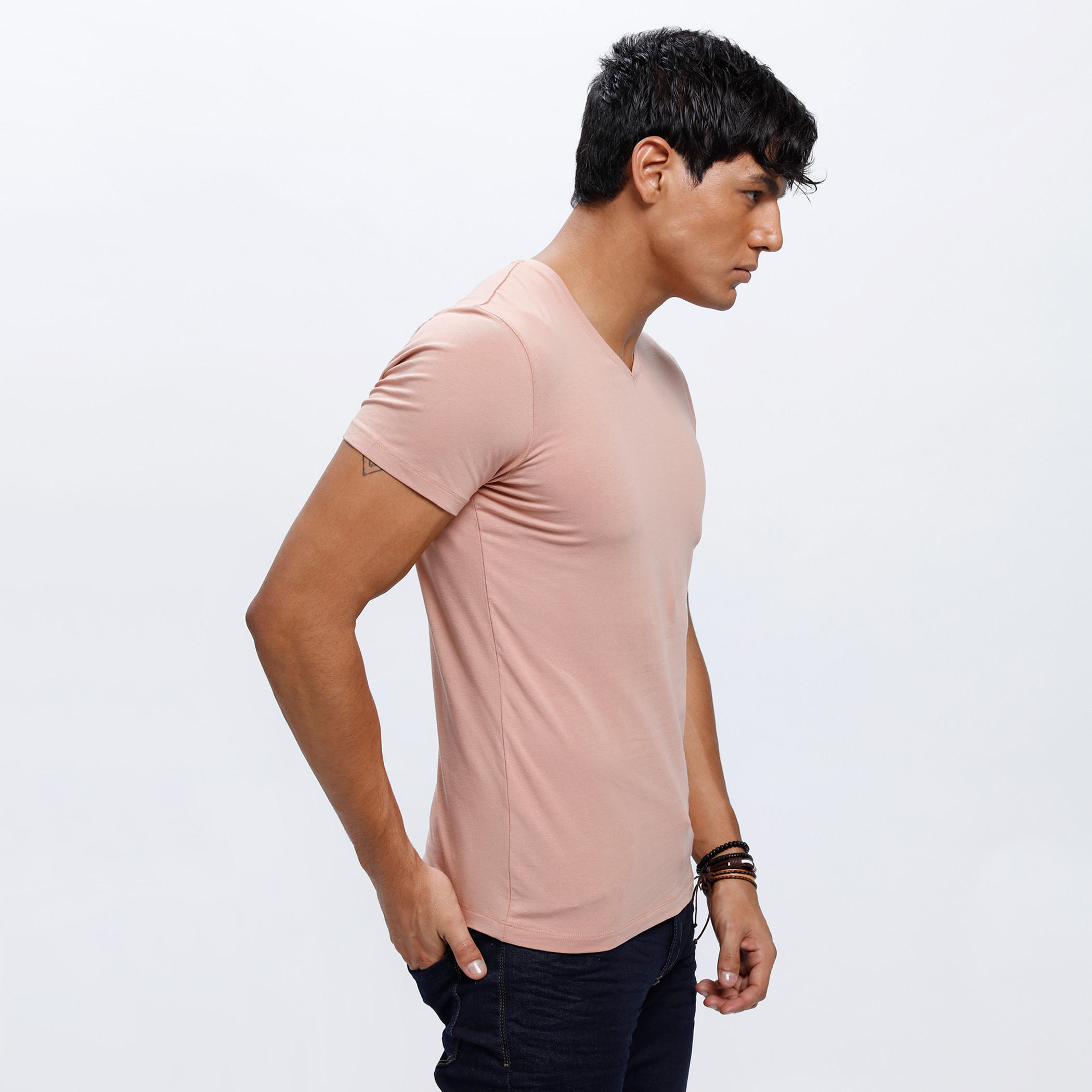 V-Neck T-Shirt with Short Sleeves-men-clothing-tshirtsandpolos-tshirts-image-3