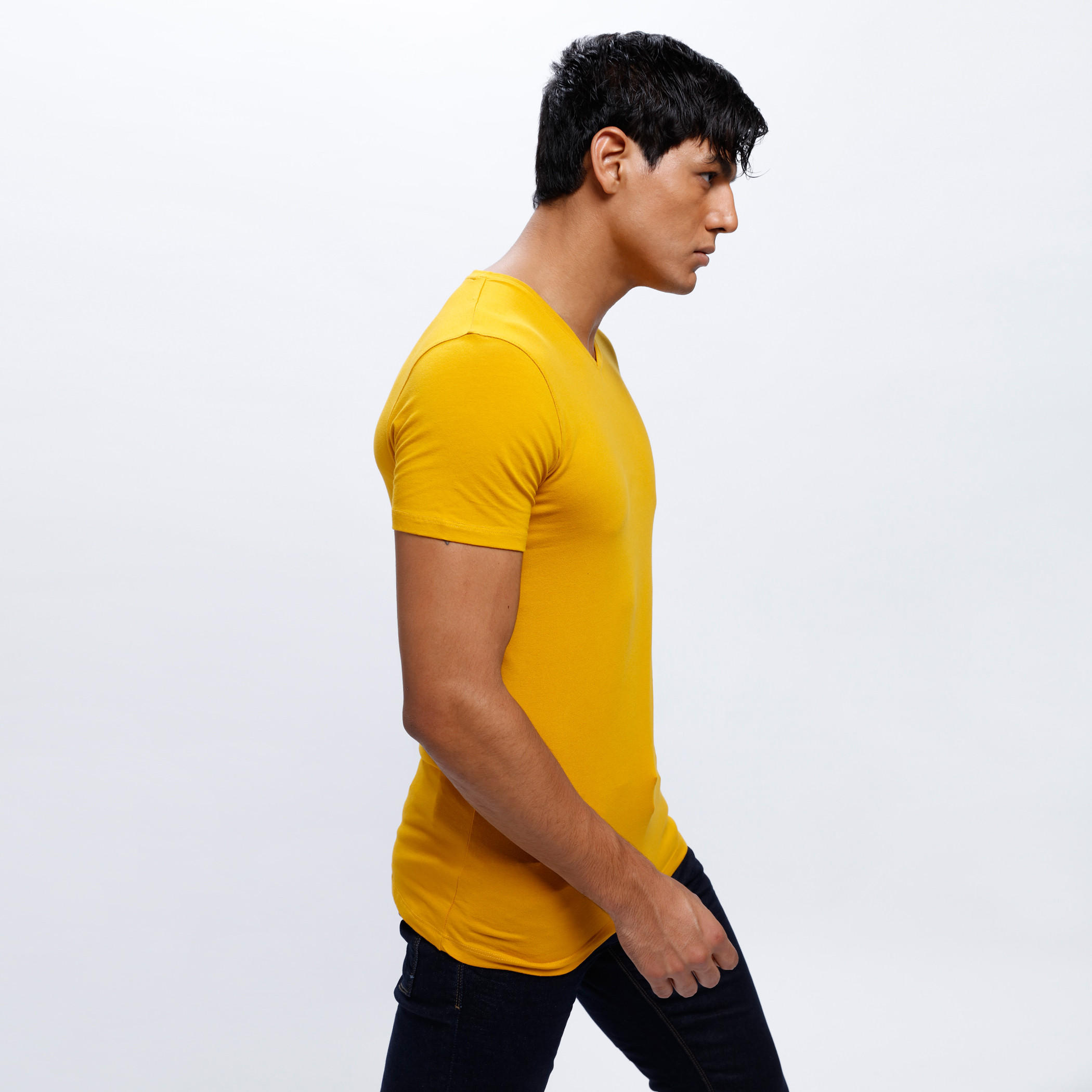 V-Neck T-Shirt with Short Sleeves-men-clothing-tshirtsandpolos-tshirts-image-3