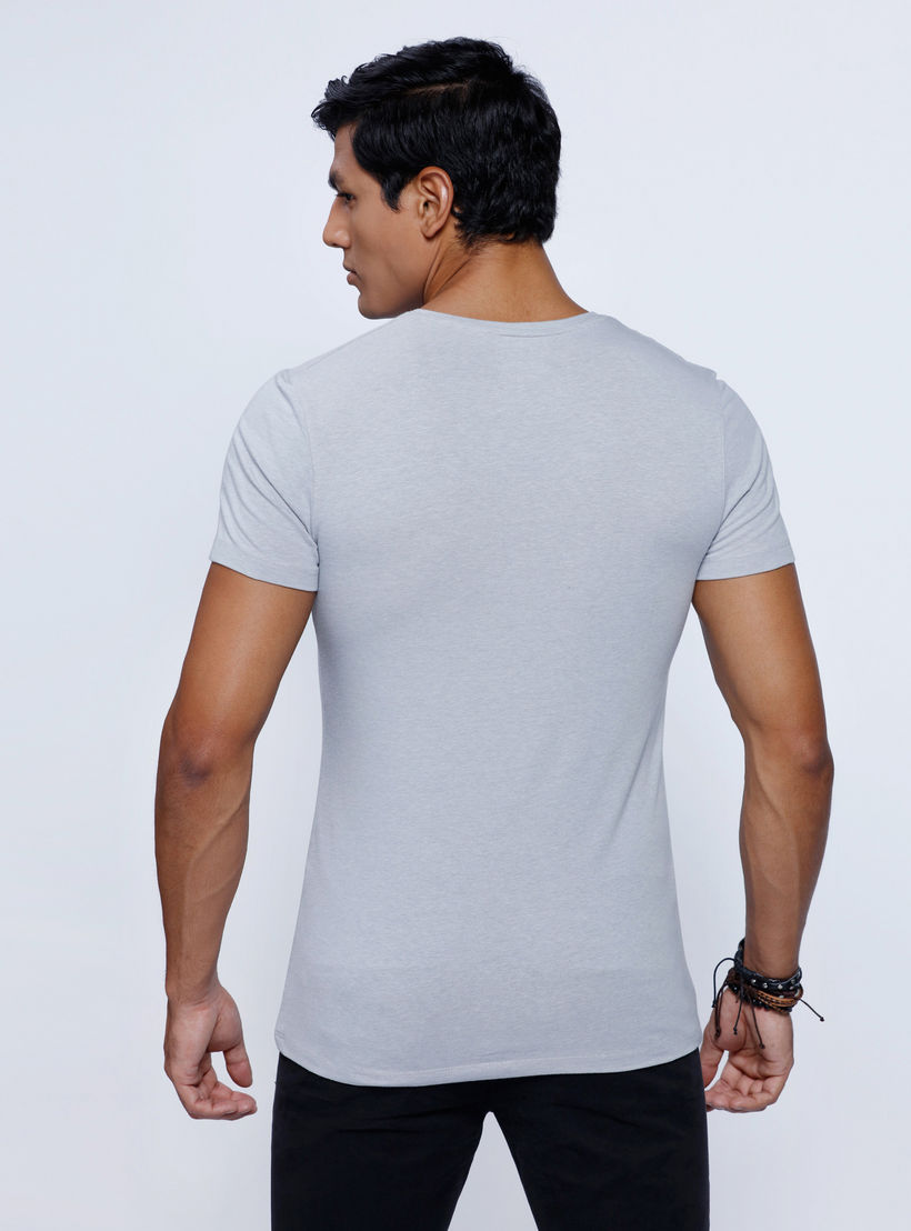 V-Neck T-Shirt with Short Sleeves-men-clothing-tshirtsandpolos-tshirts-image-2