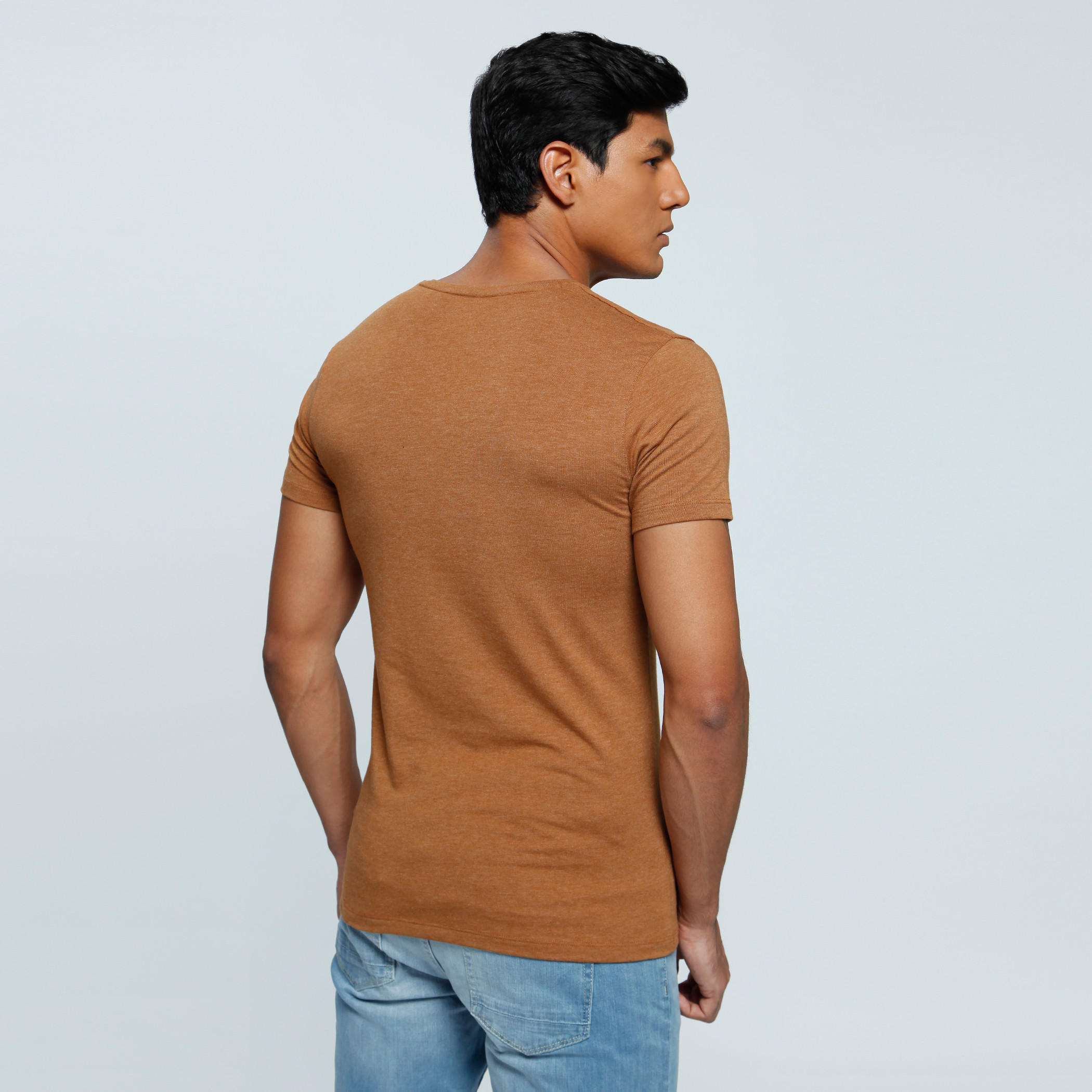 V-Neck T-Shirt with Short Sleeves-men-clothing-tshirtsandpolos-tshirts-image-4