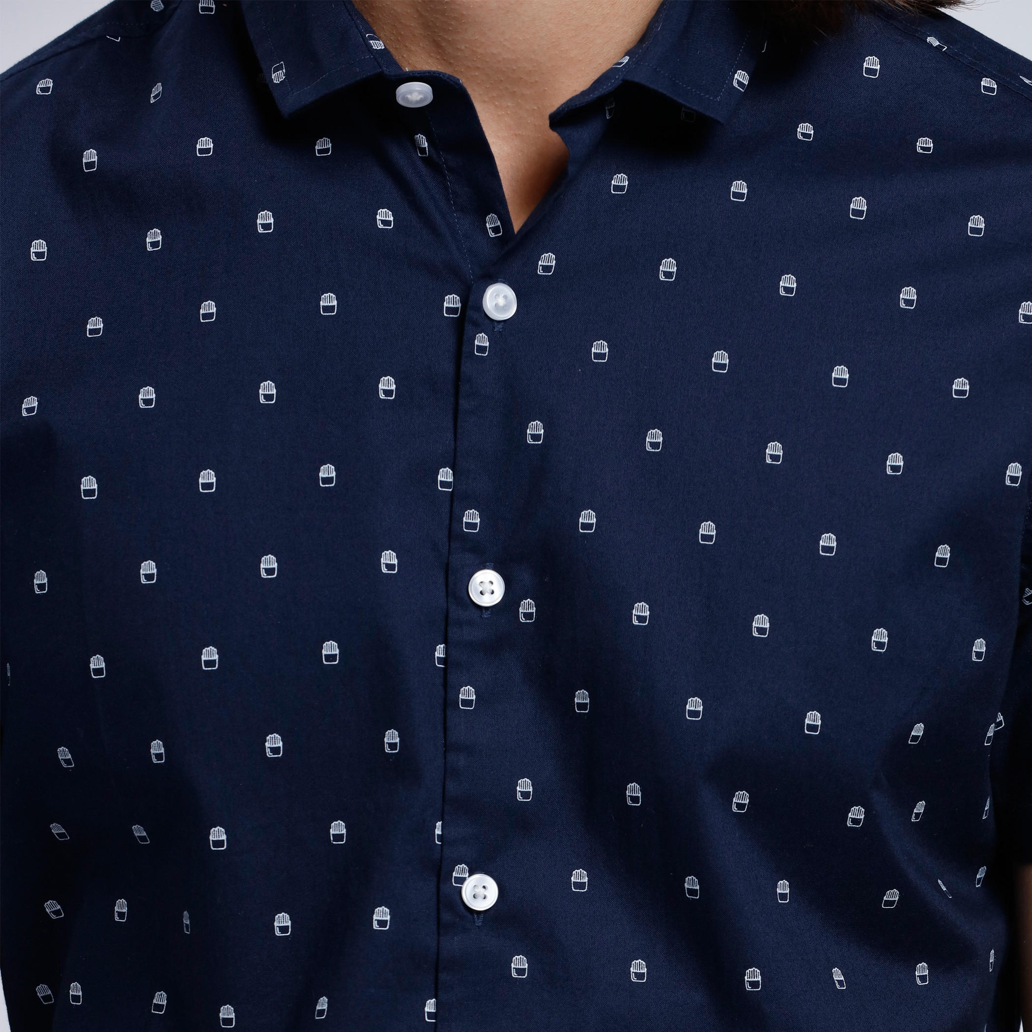 Eco Friendly Printed Shirt with Short Sleeves-men-clothing-shirts-image-4