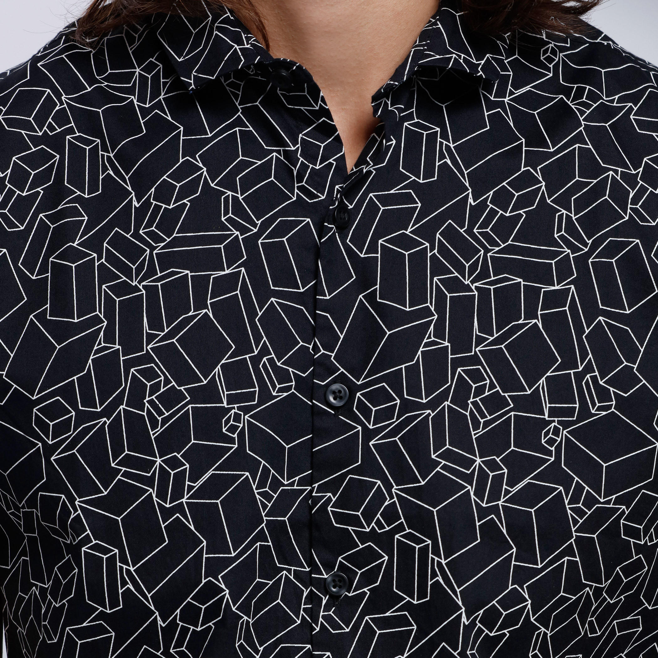 Printed Shirt with Short Sleeves-men-clothing-shirts-image-2
