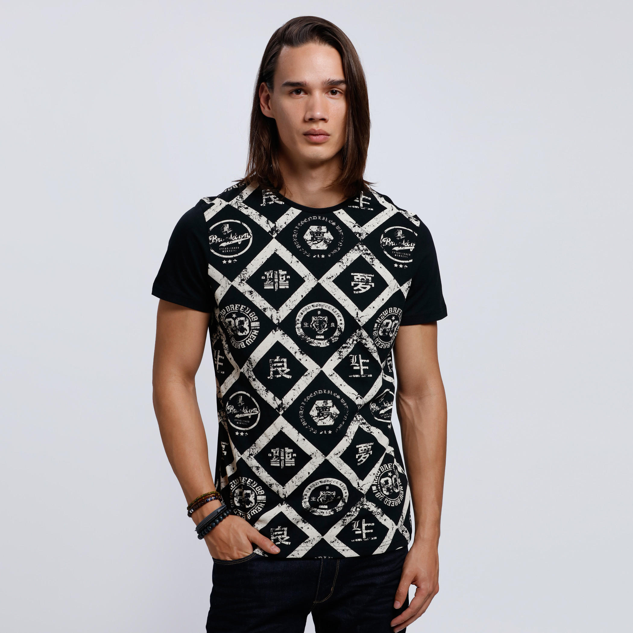 Printed Short Sleeves T-Shirt with Crew Neck-men-clothing-tshirtsandpolos-tshirts-image-5