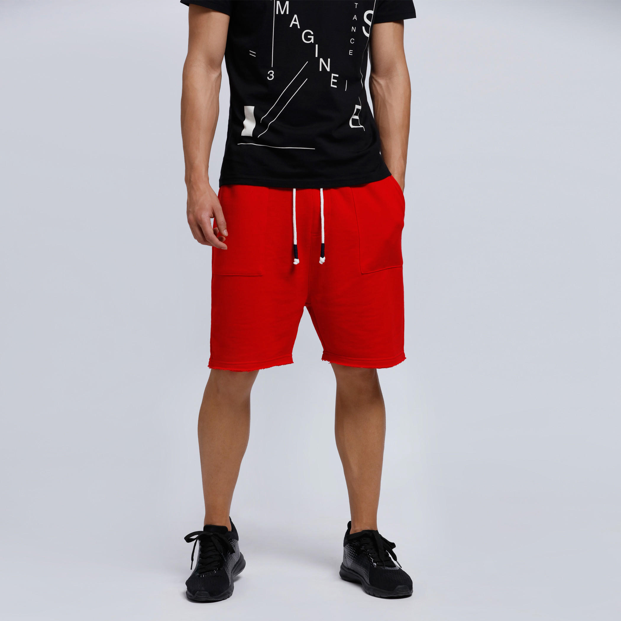 Shorts with Elasticised Waistband-men-clothing-bottoms-shorts-image-1