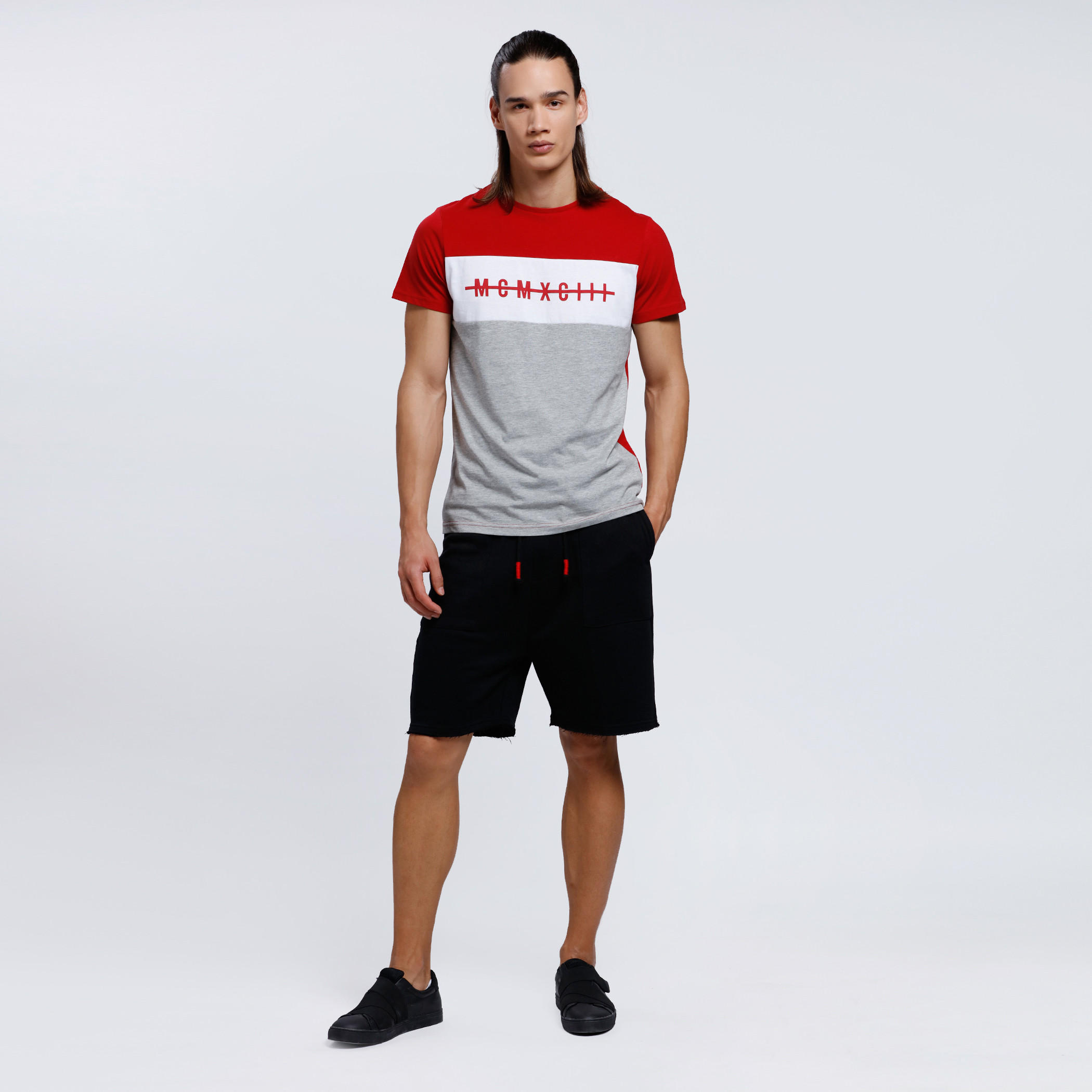 Printed Short Sleeves T-Shirt with Crew Neck-men-clothing-tshirtsandpolos-tshirts-image-1