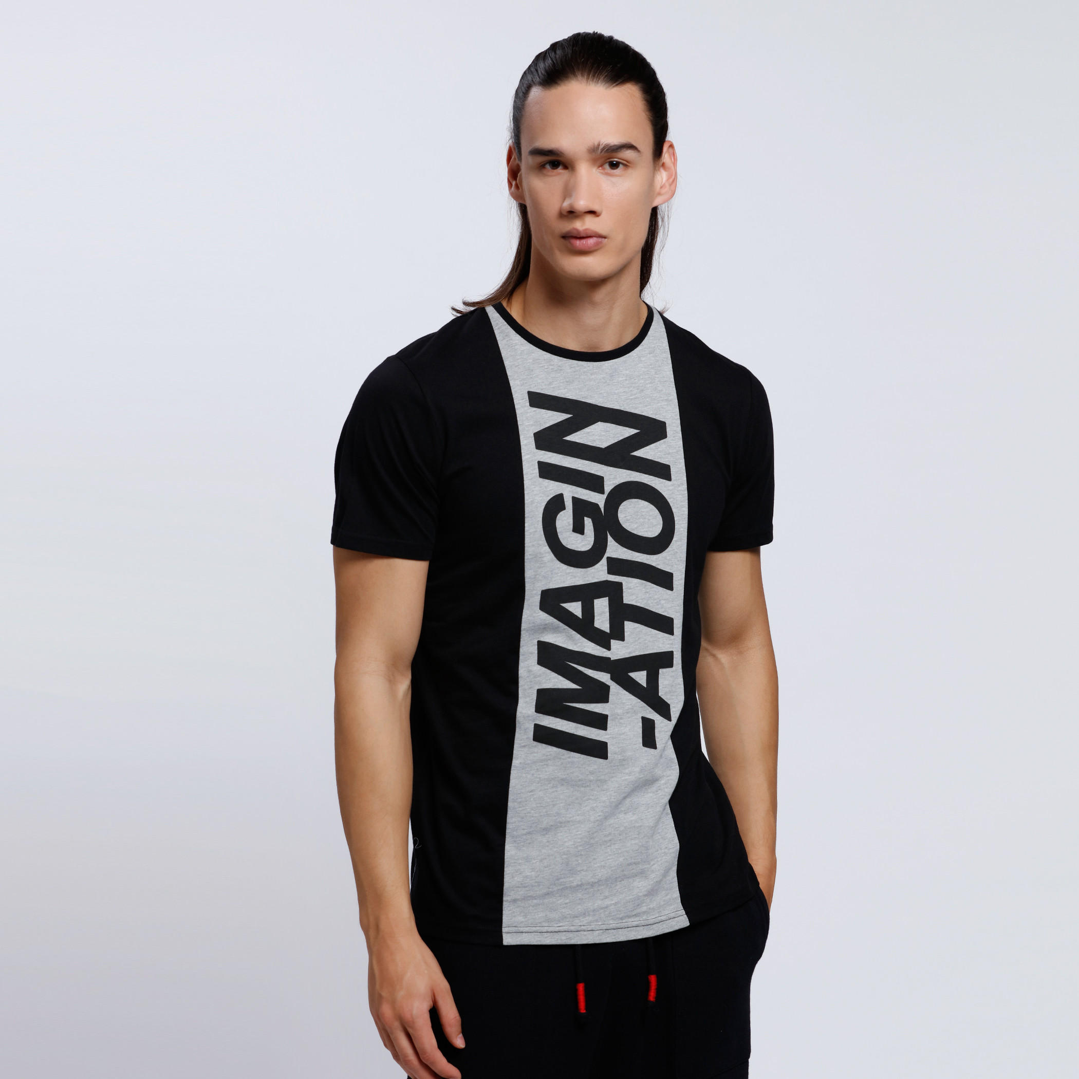 Printed Short Sleeves T-Shirt with Crew Neck-men-clothing-tshirtsandpolos-tshirts-image-1