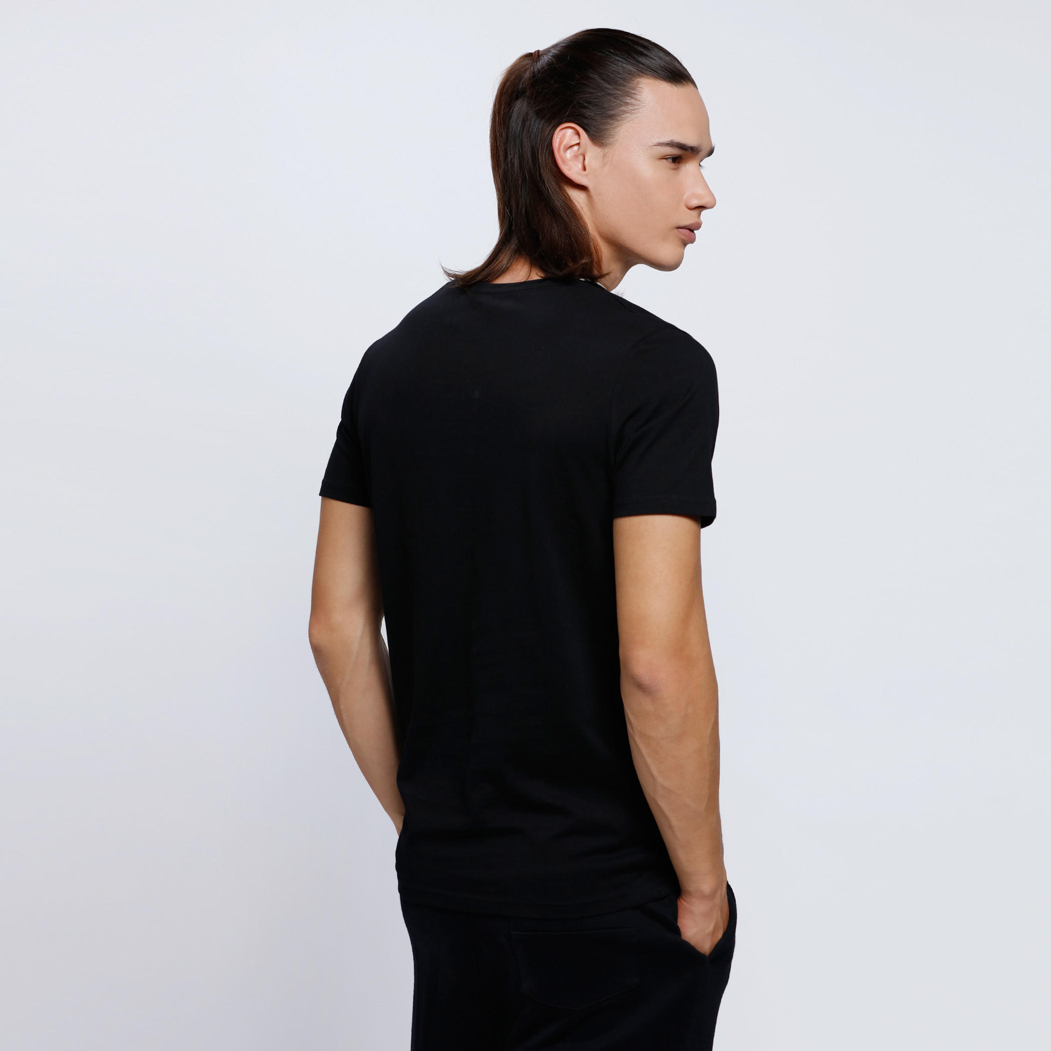 Printed Short Sleeves T-Shirt with Crew Neck-men-clothing-tshirtsandpolos-tshirts-image-2