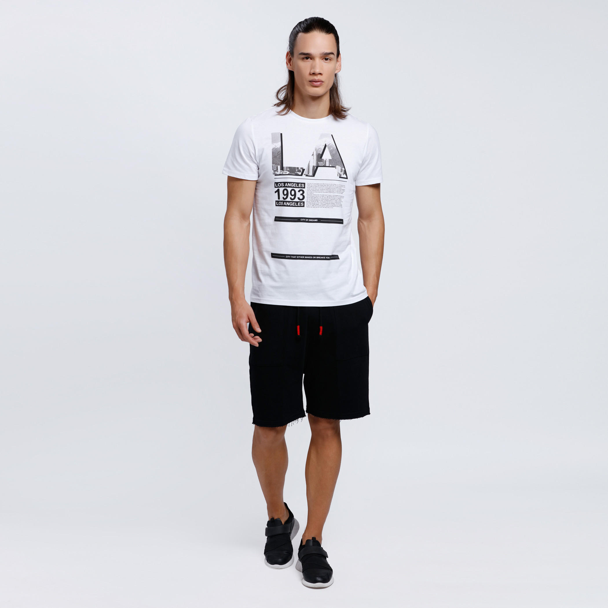 Printed Short Sleeves T-Shirt with Crew Neck-men-clothing-tshirtsandpolos-tshirts-image-1