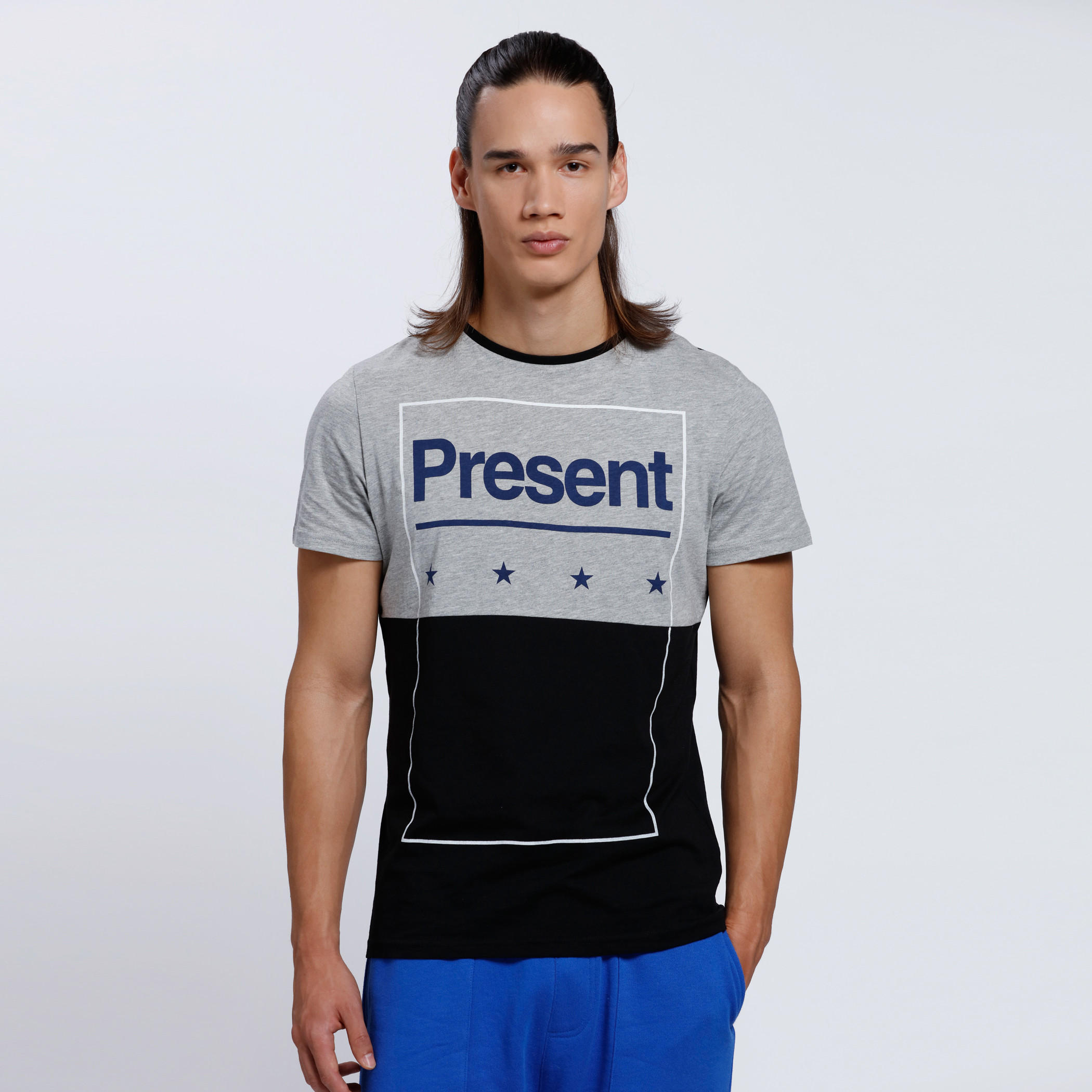 Printed Short Sleeves T-Shirt with Crew Neck-men-clothing-tshirtsandpolos-tshirts-image-1