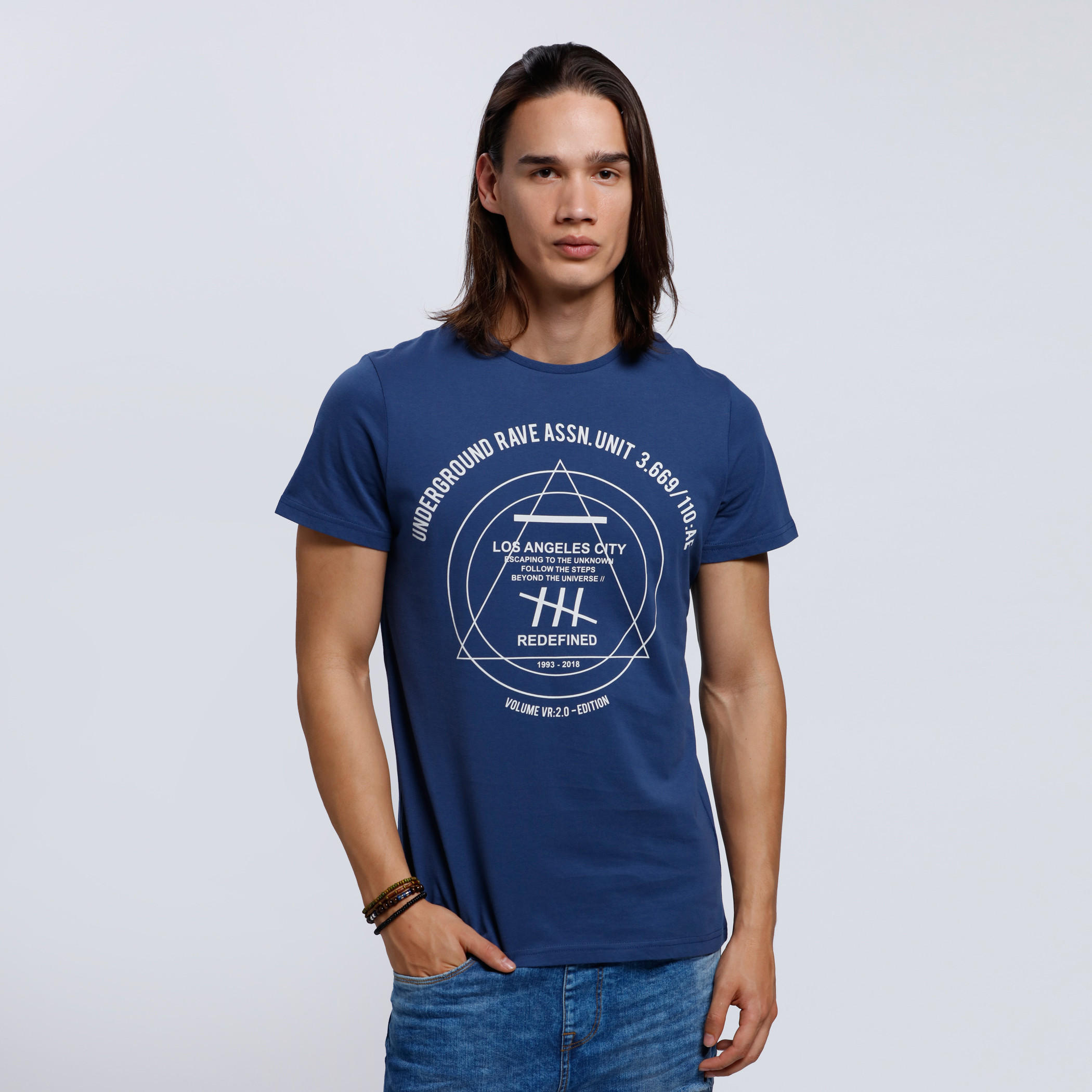 Printed Short Sleeves T-Shirt with Crew Neck-men-clothing-tshirtsandpolos-tshirts-image-1