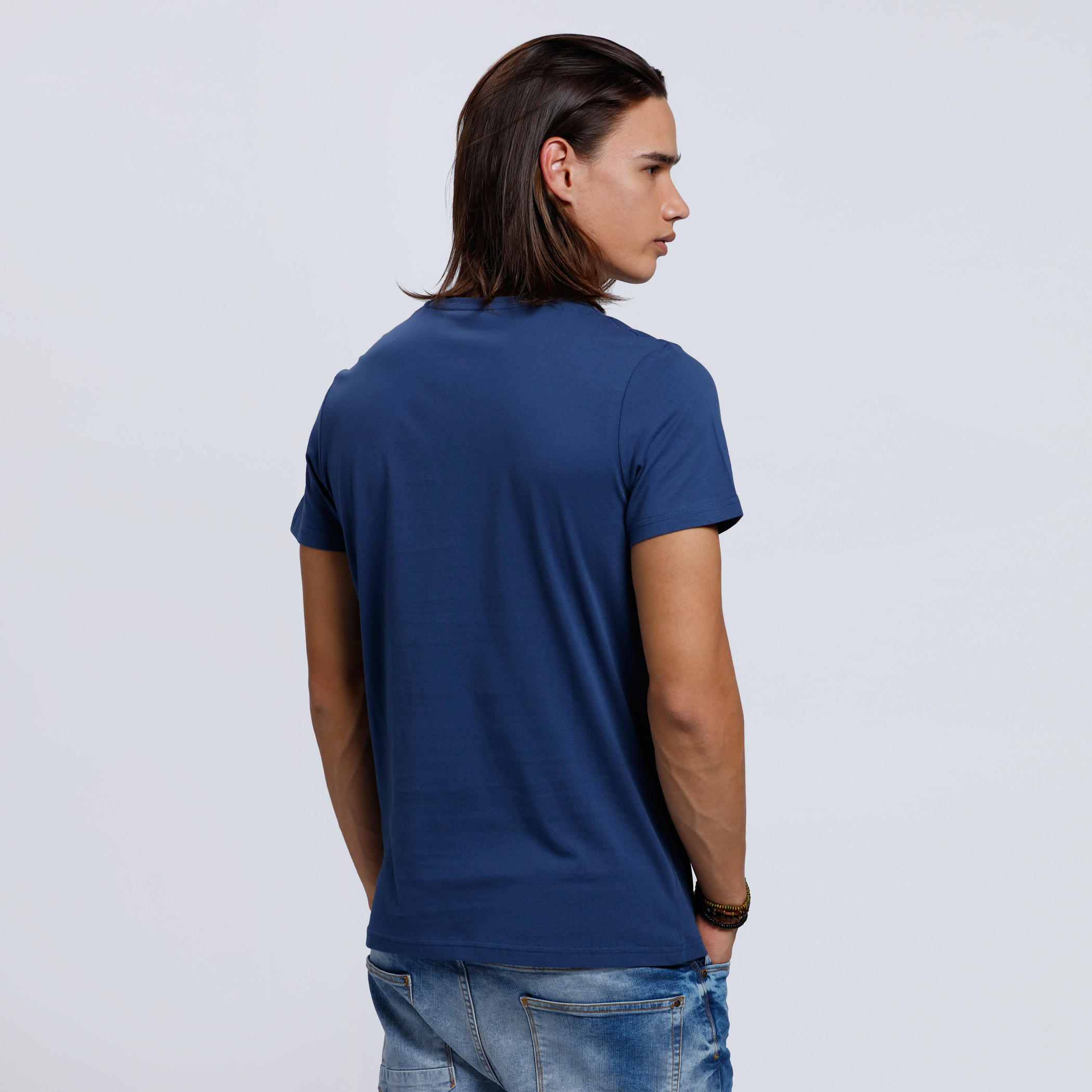 Printed Short Sleeves T-Shirt with Crew Neck-men-clothing-tshirtsandpolos-tshirts-image-2