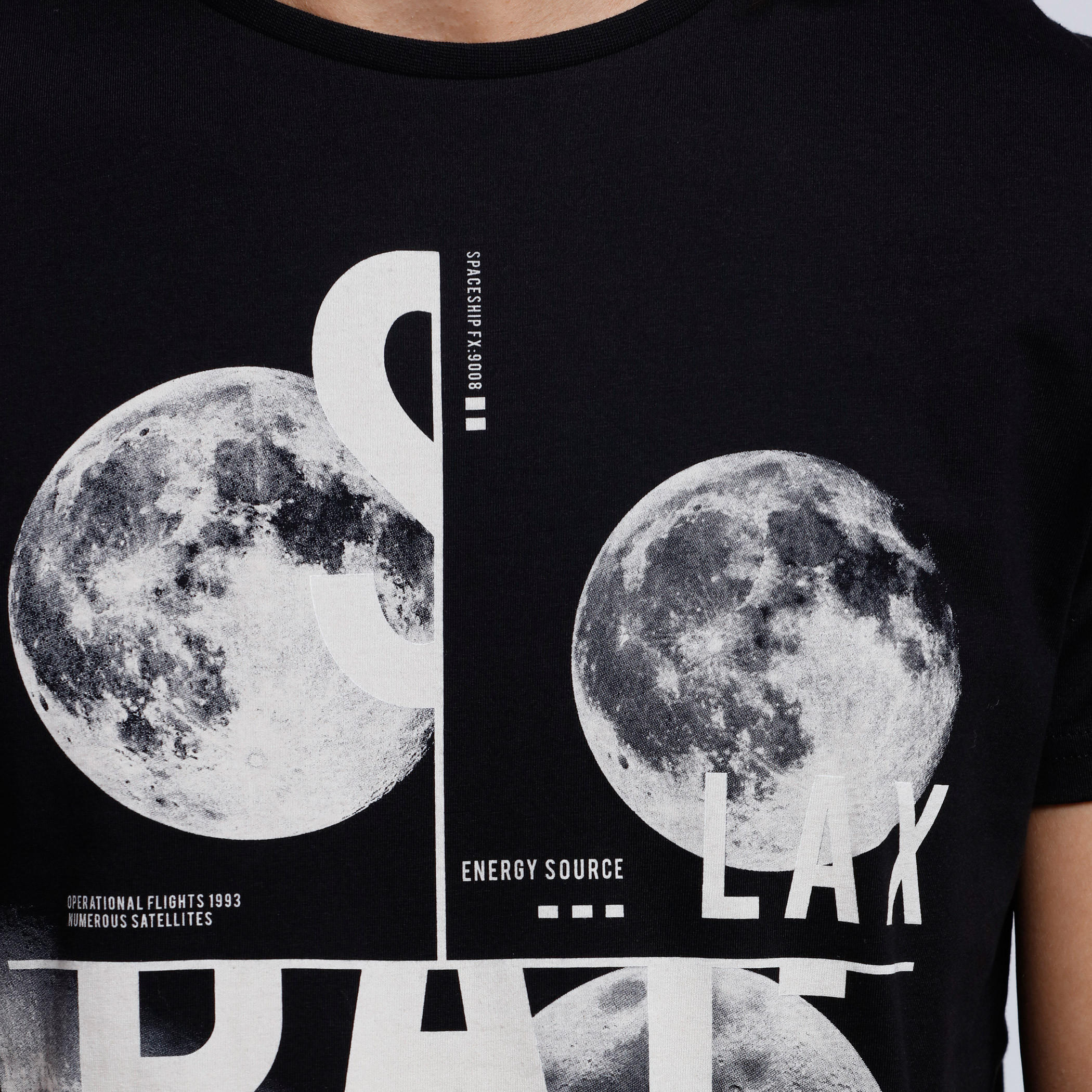 Printed Crew Neck T-shirt with Short Sleeves-men-clothing-tshirtsandpolos-tshirts-image-2