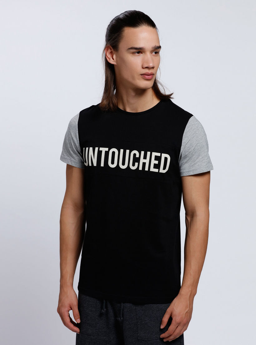 Printed Short Sleeves T-Shirt with Crew Neck-men-clothing-tshirtsandpolos-tshirts-image-5