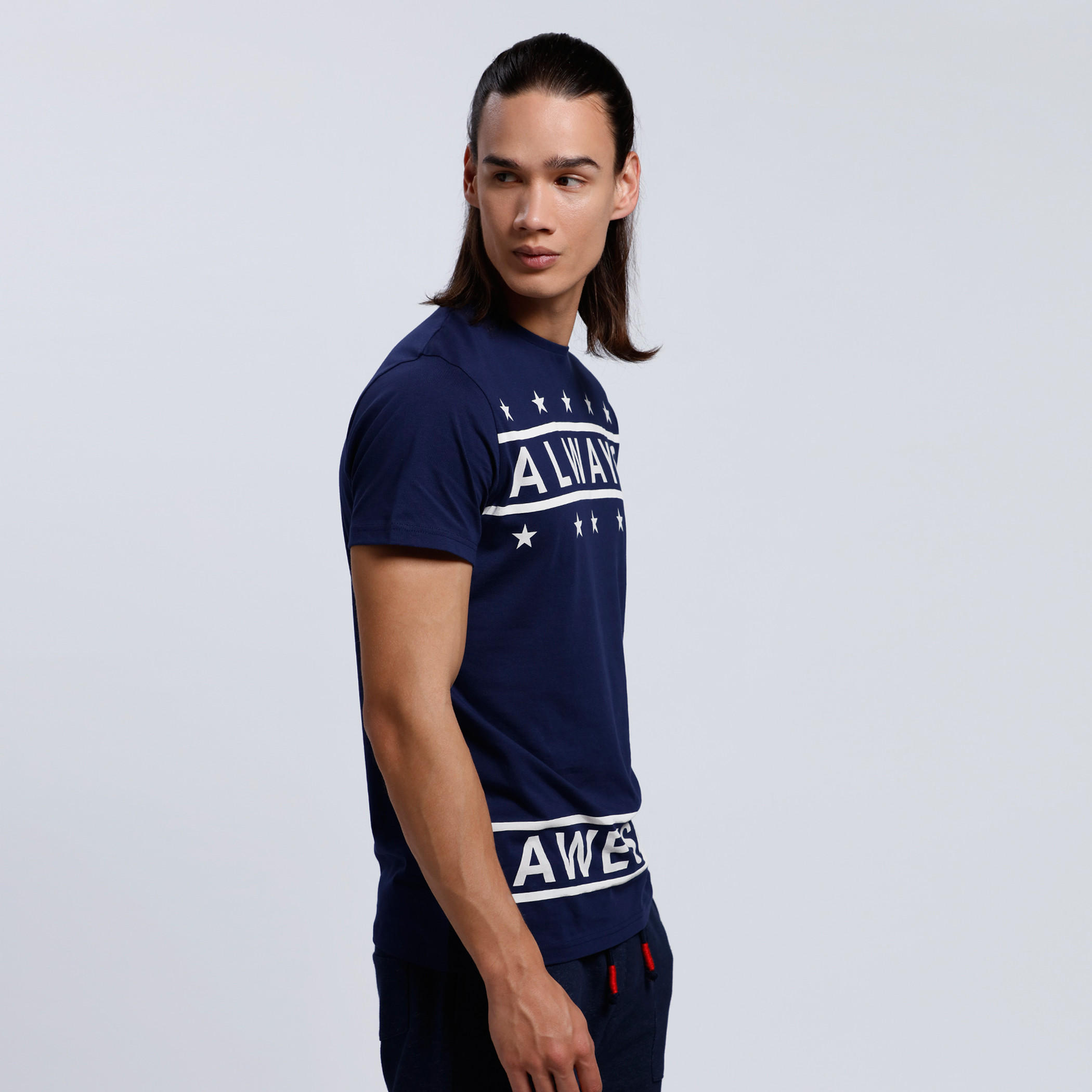 Printed Short Sleeves T-Shirt with Crew Neck-men-clothing-tshirtsandpolos-tshirts-image-3