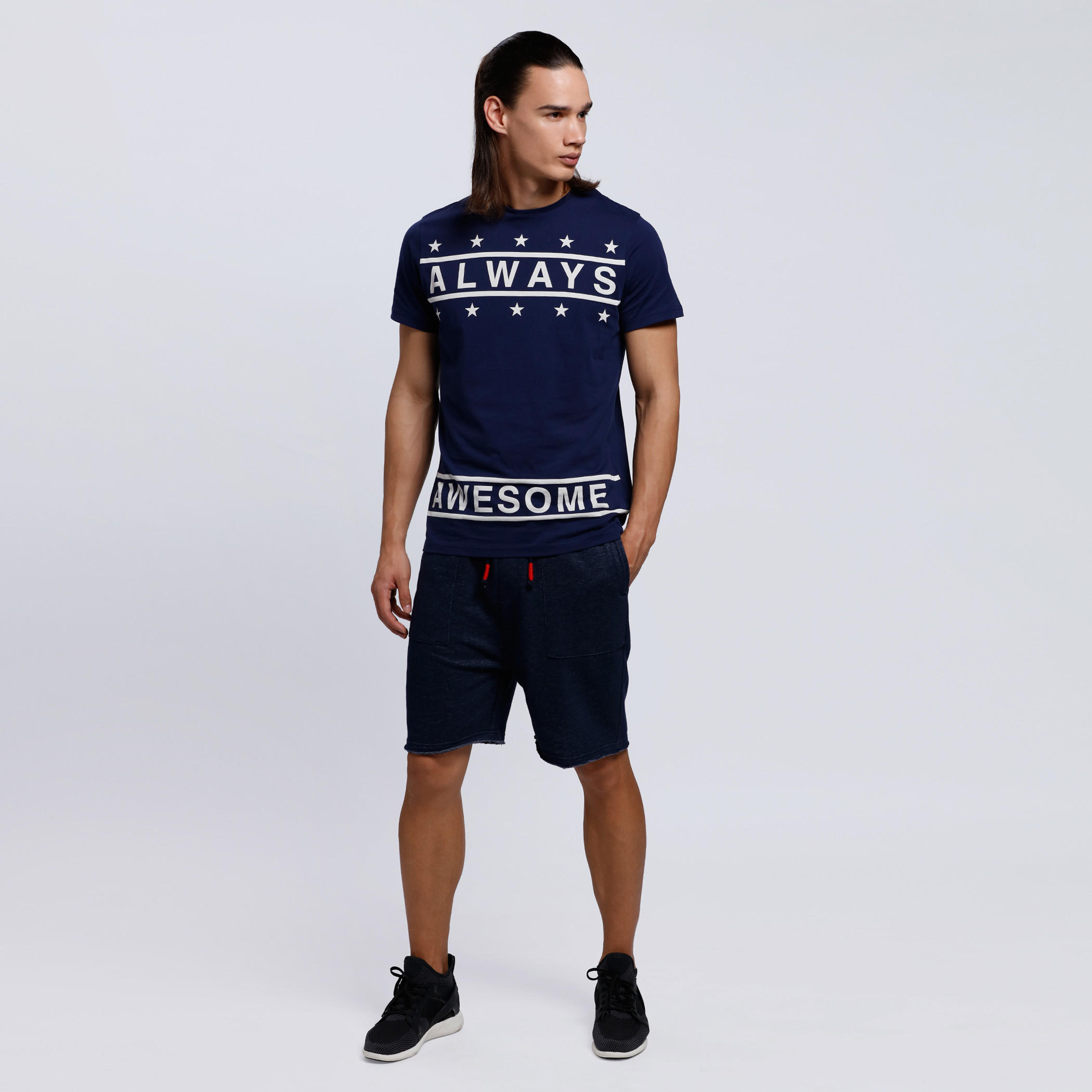 Printed Short Sleeves T-Shirt with Crew Neck-men-clothing-tshirtsandpolos-tshirts-image-5