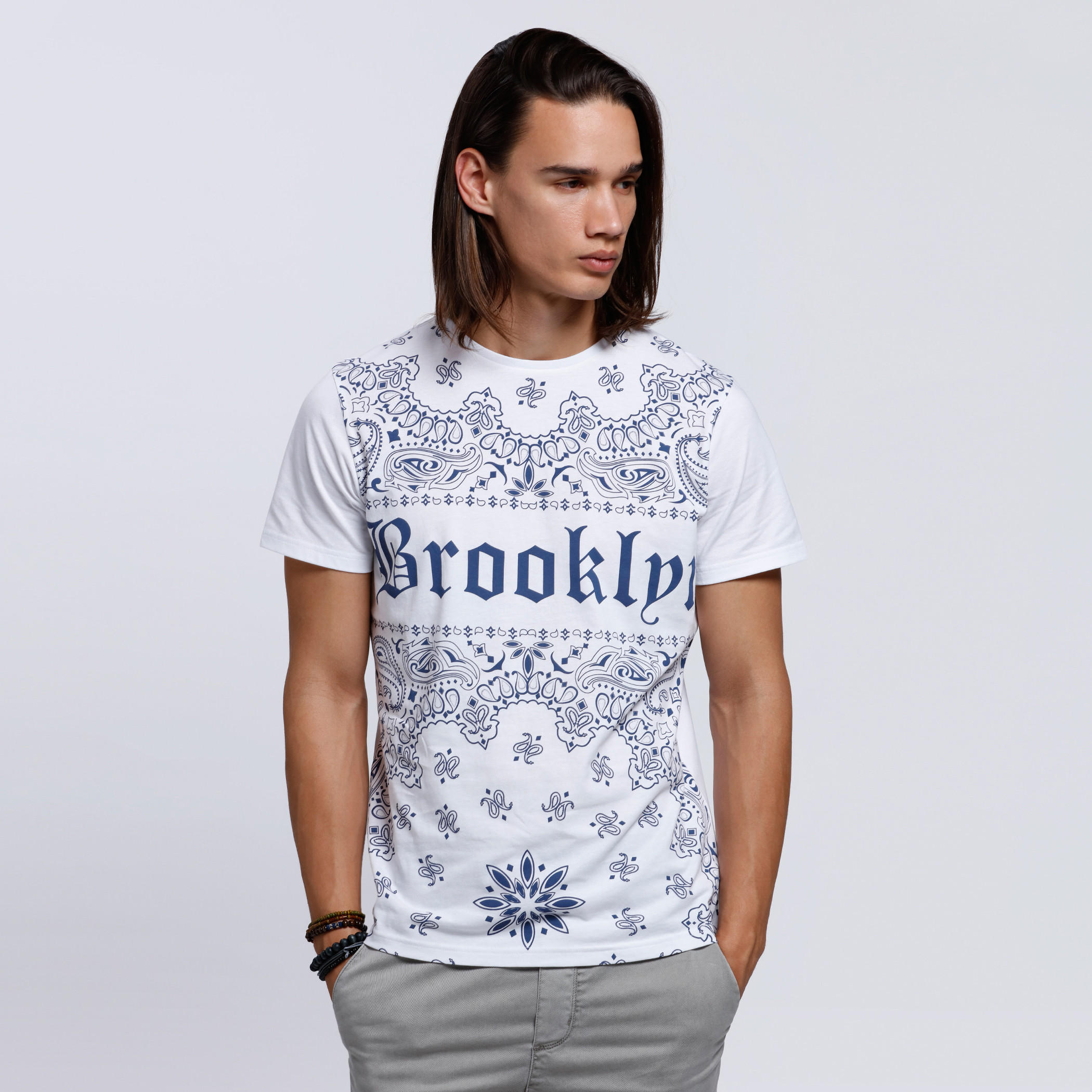 Printed Short Sleeves T-Shirt with Crew Neck-men-clothing-tshirtsandpolos-tshirts-image-1