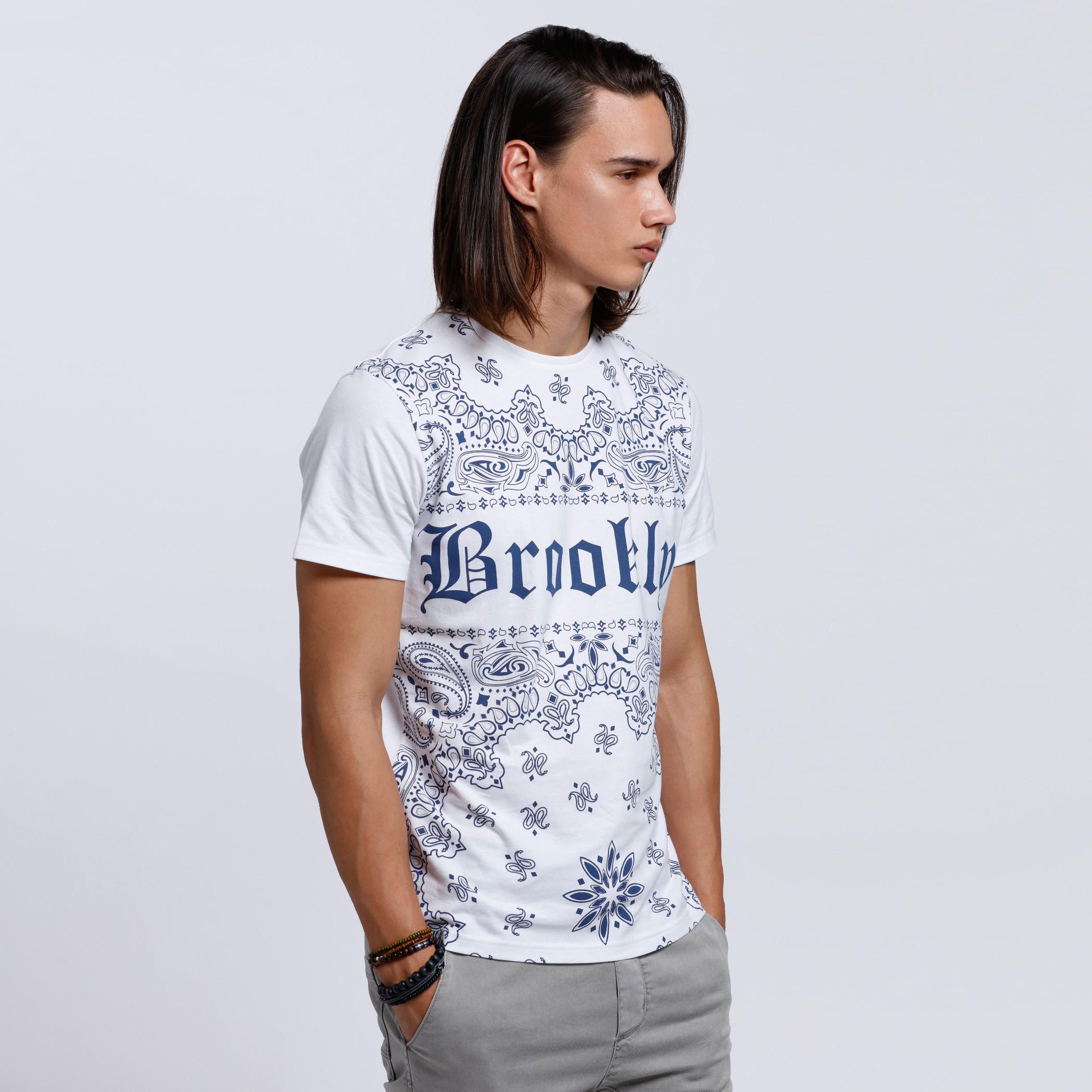 Printed Short Sleeves T-Shirt with Crew Neck-men-clothing-tshirtsandpolos-tshirts-image-3