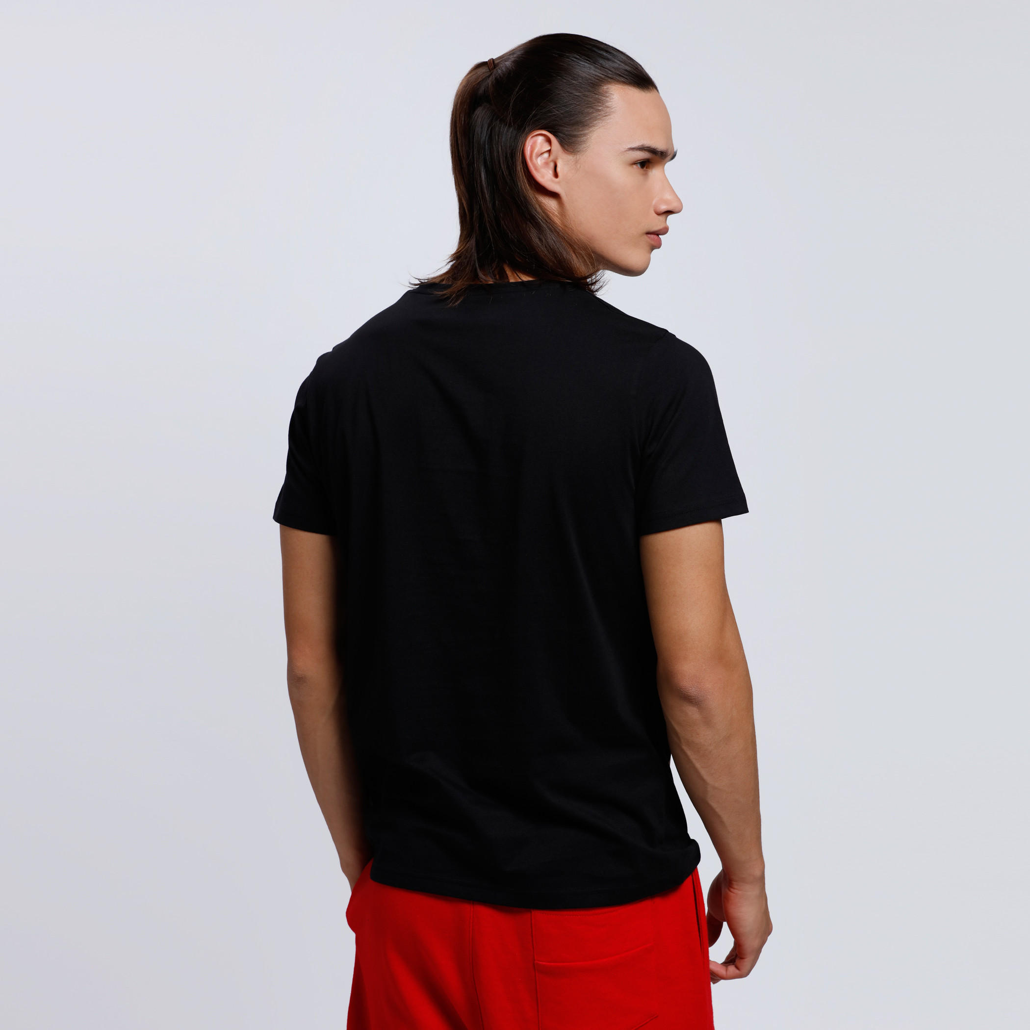 Printed Short Sleeves T-Shirt with Crew Neck-men-clothing-tshirtsandpolos-tshirts-image-2