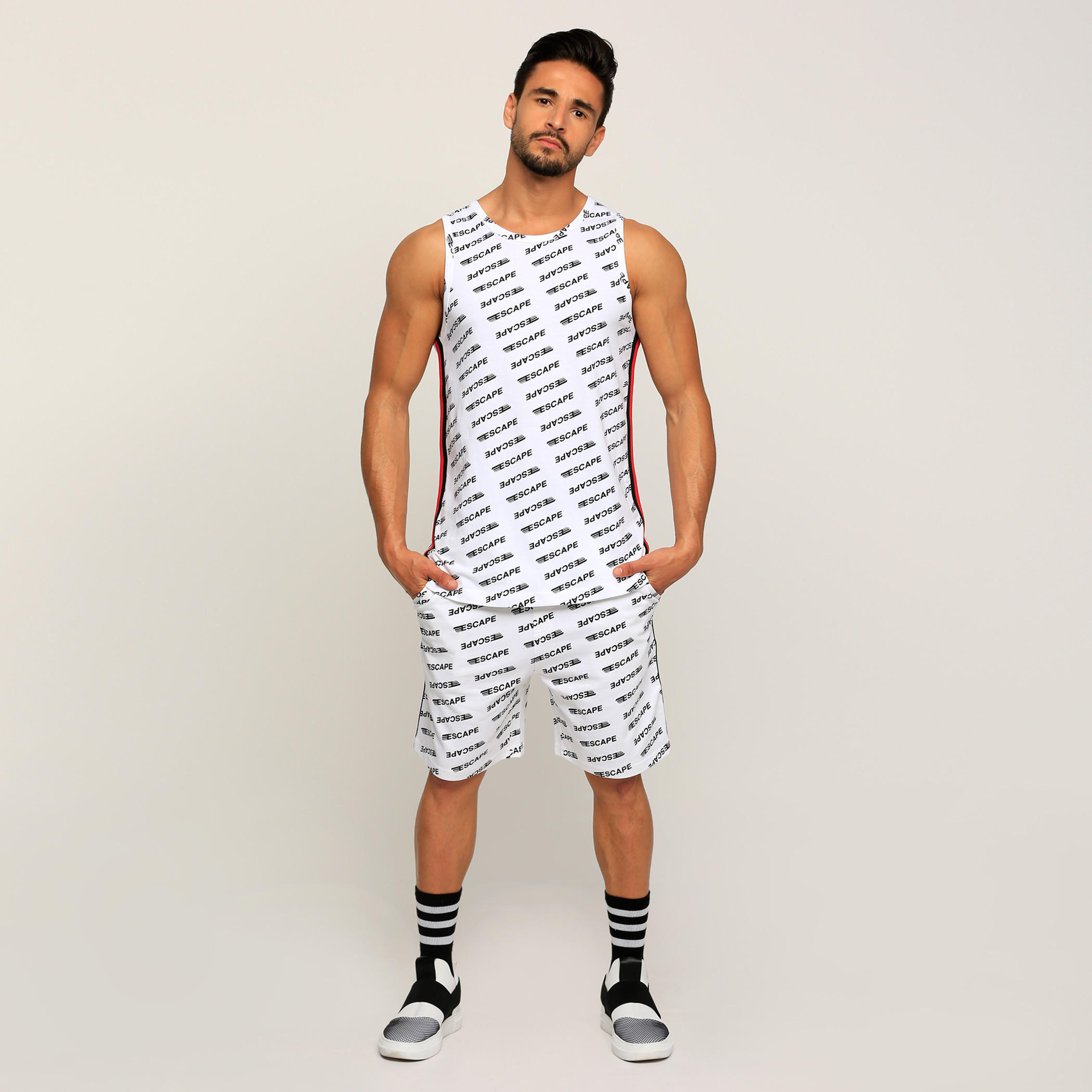 Printed Sleeveless T-Shirt with Round Neck-men-clothing-tshirtsandpolos-tshirts-image-5