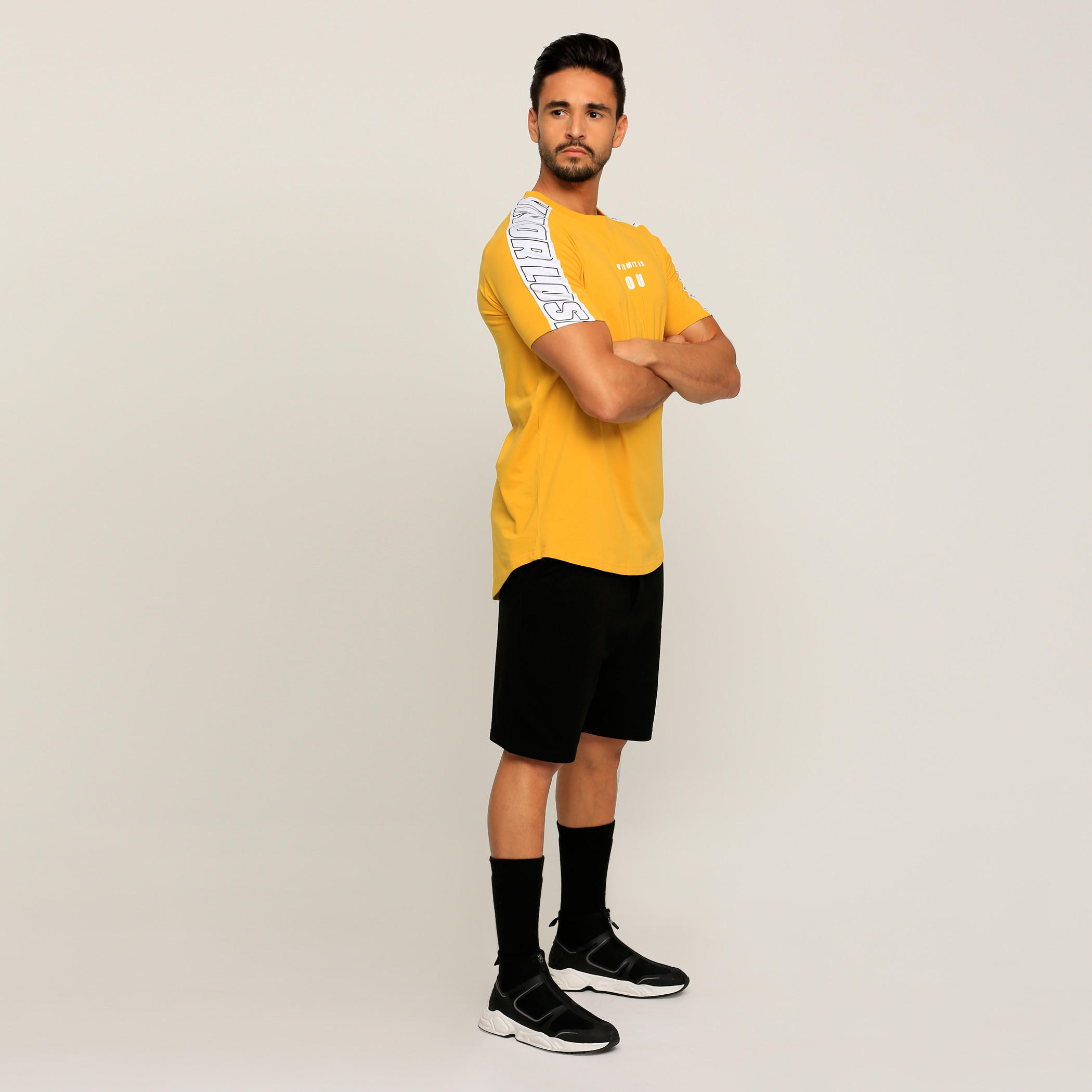 Printed T-Shirt with Crew Neck and Short Sleeves-men-clothing-tshirtsandpolos-tshirts-image-5