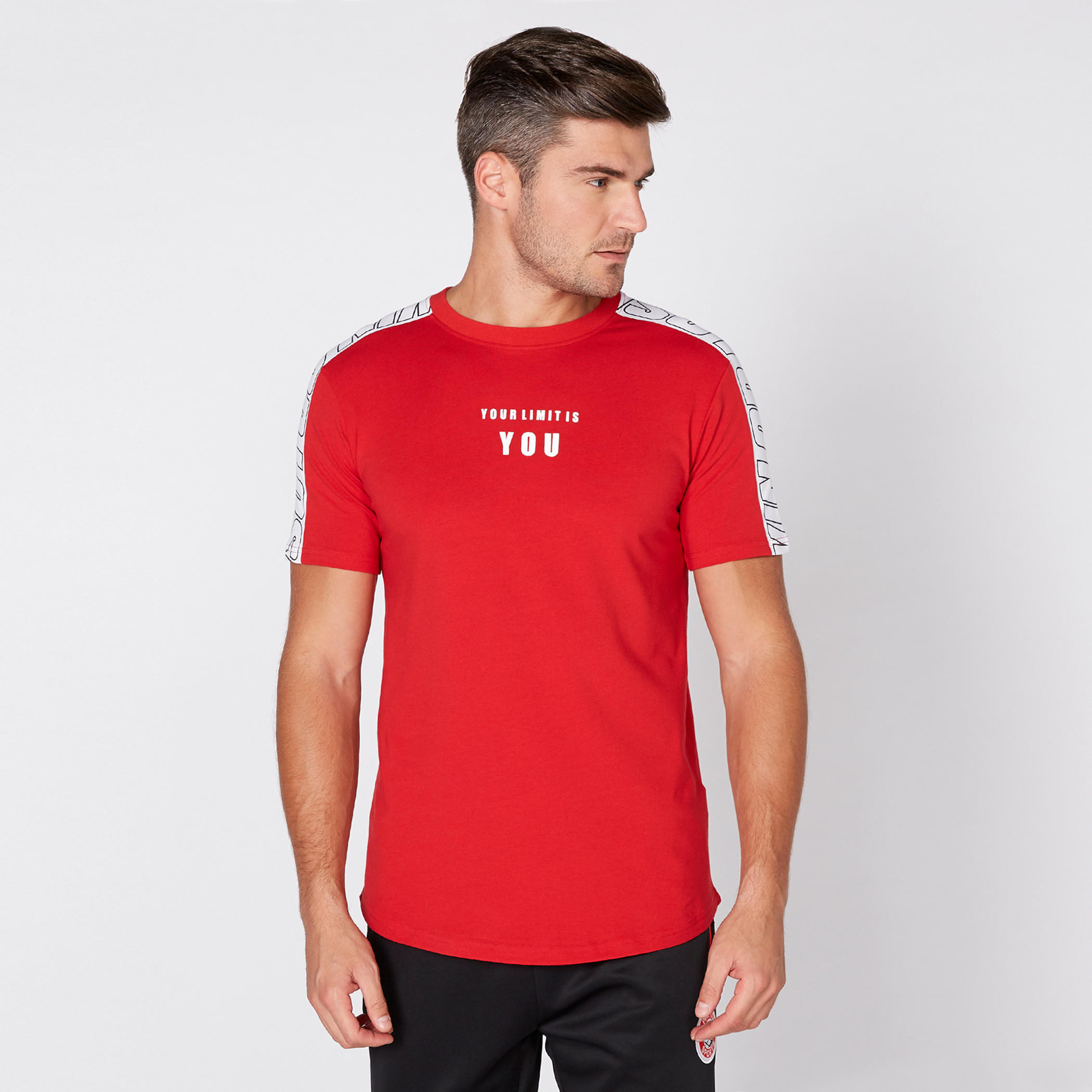 Printed T-Shirt with Round Neck and Short Sleeves-men-clothing-tshirtsandpolos-tshirts-image-1