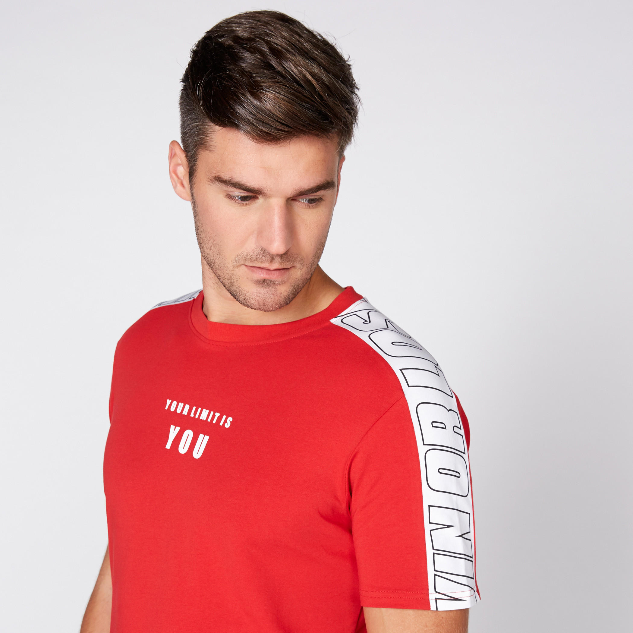 Printed T-Shirt with Round Neck and Short Sleeves-men-clothing-tshirtsandpolos-tshirts-image-3
