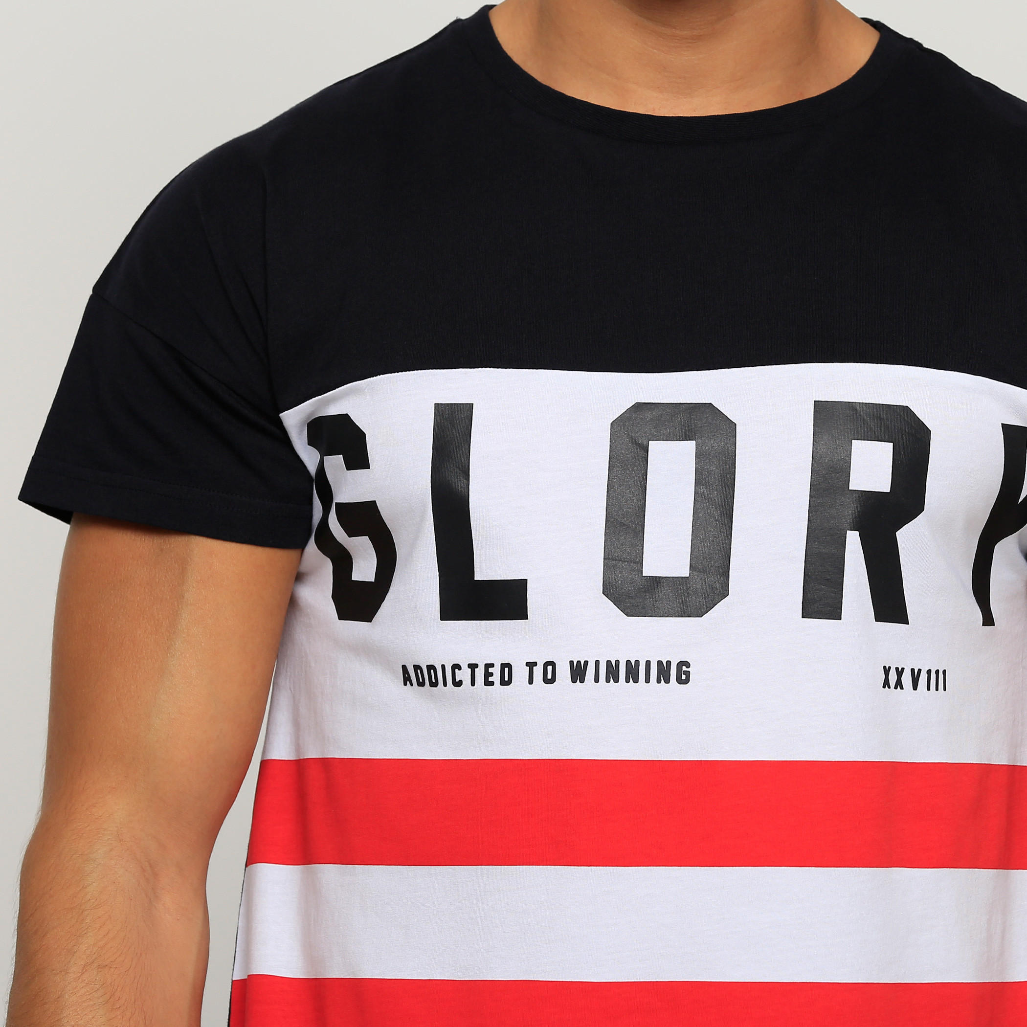 Printed T-Shirt with Crew Neck and Short Sleeves-men-clothing-tshirtsandpolos-tshirts-image-4