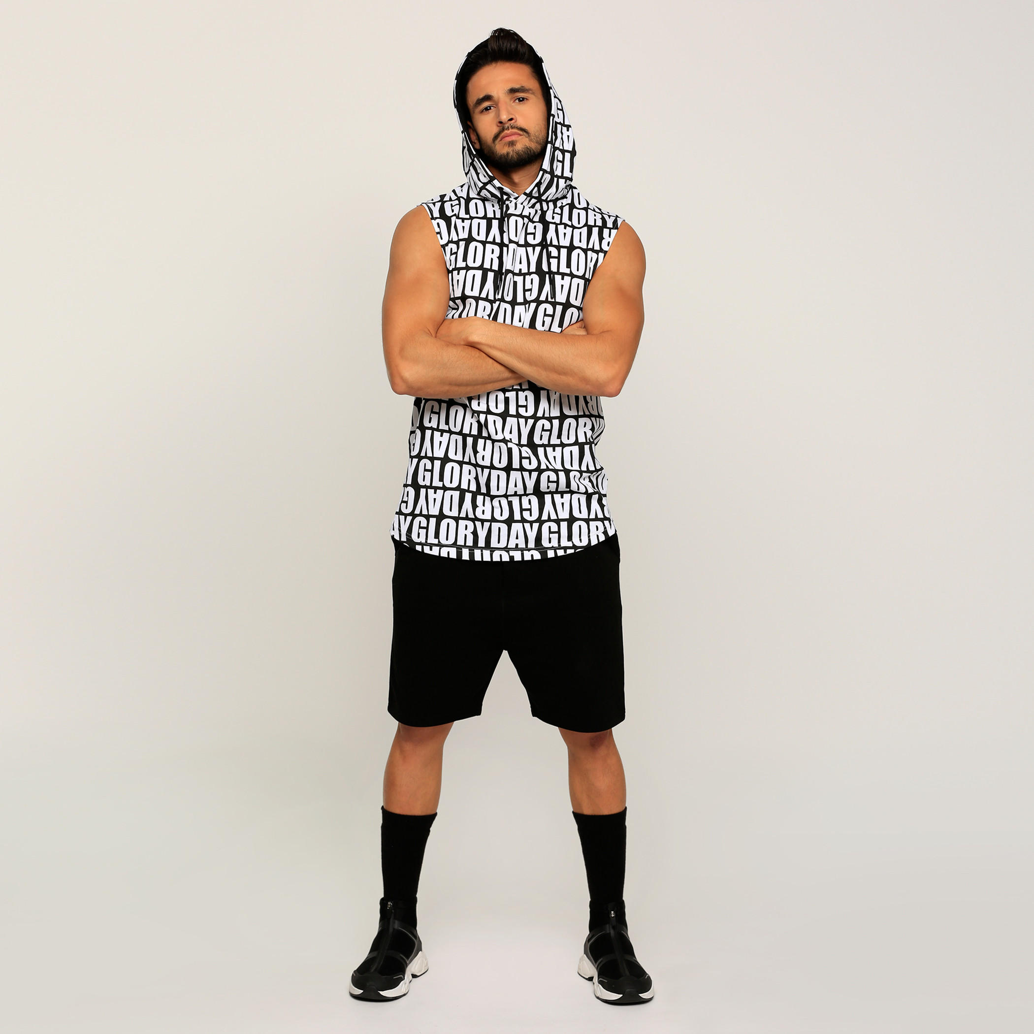 Printed Sleeveless T-Shirt with Hood-men-clothing-tshirtsandpolos-tshirts-image-5