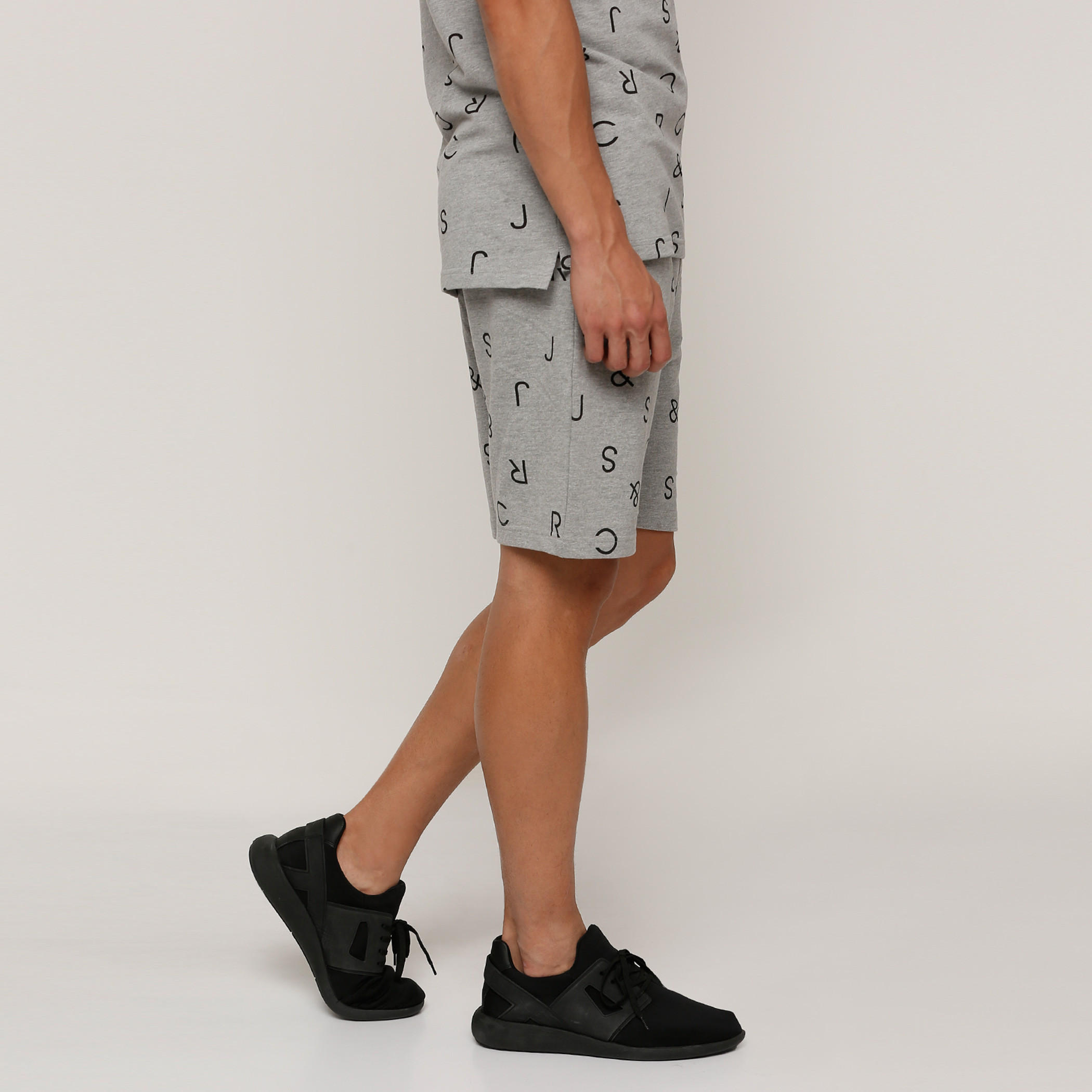 Printed Shorts with Elasticised Waistband-men-clothing-bottoms-shorts-image-3