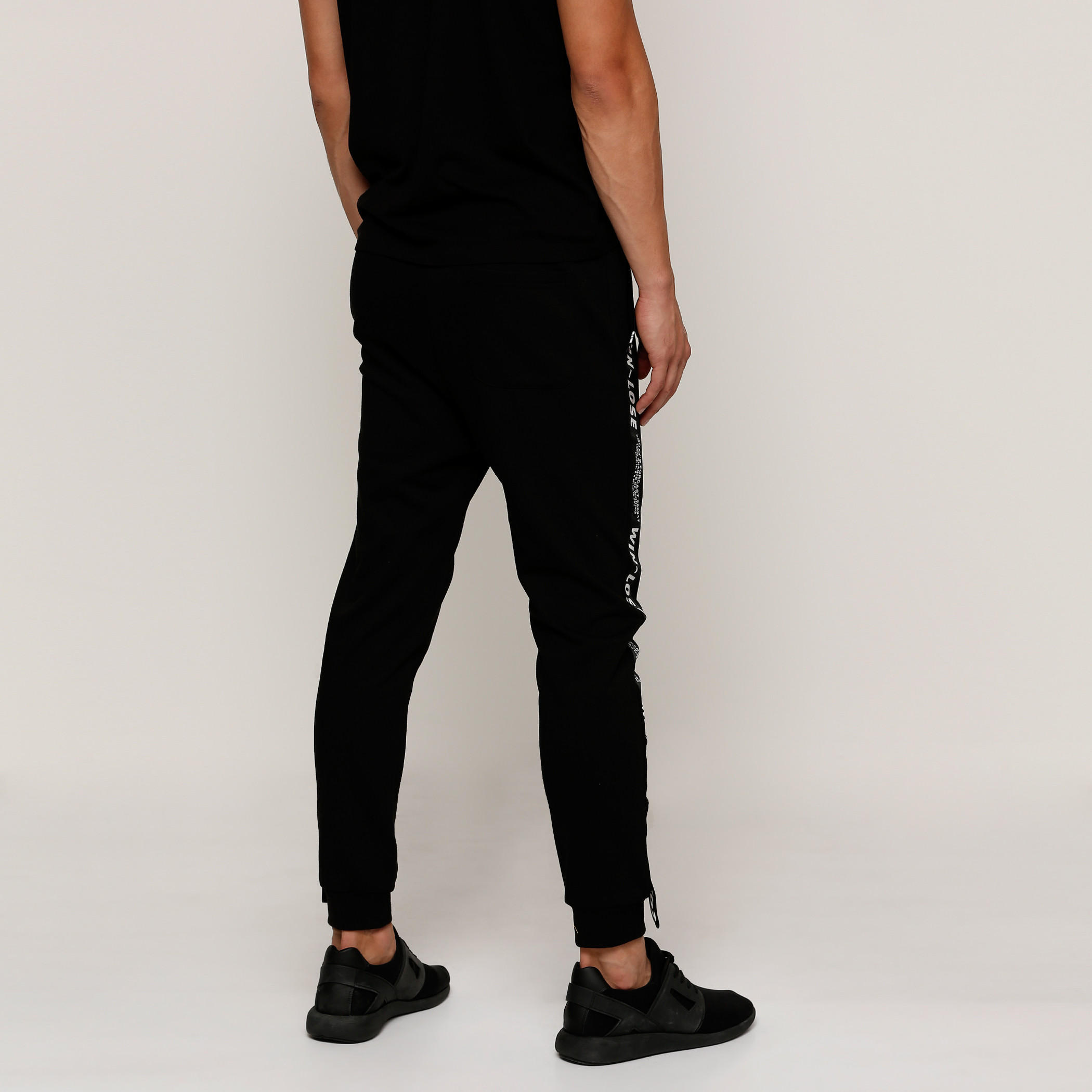 Full Length Jog Pants with Tape Detail-men-clothing-bottoms-joggers-image-2
