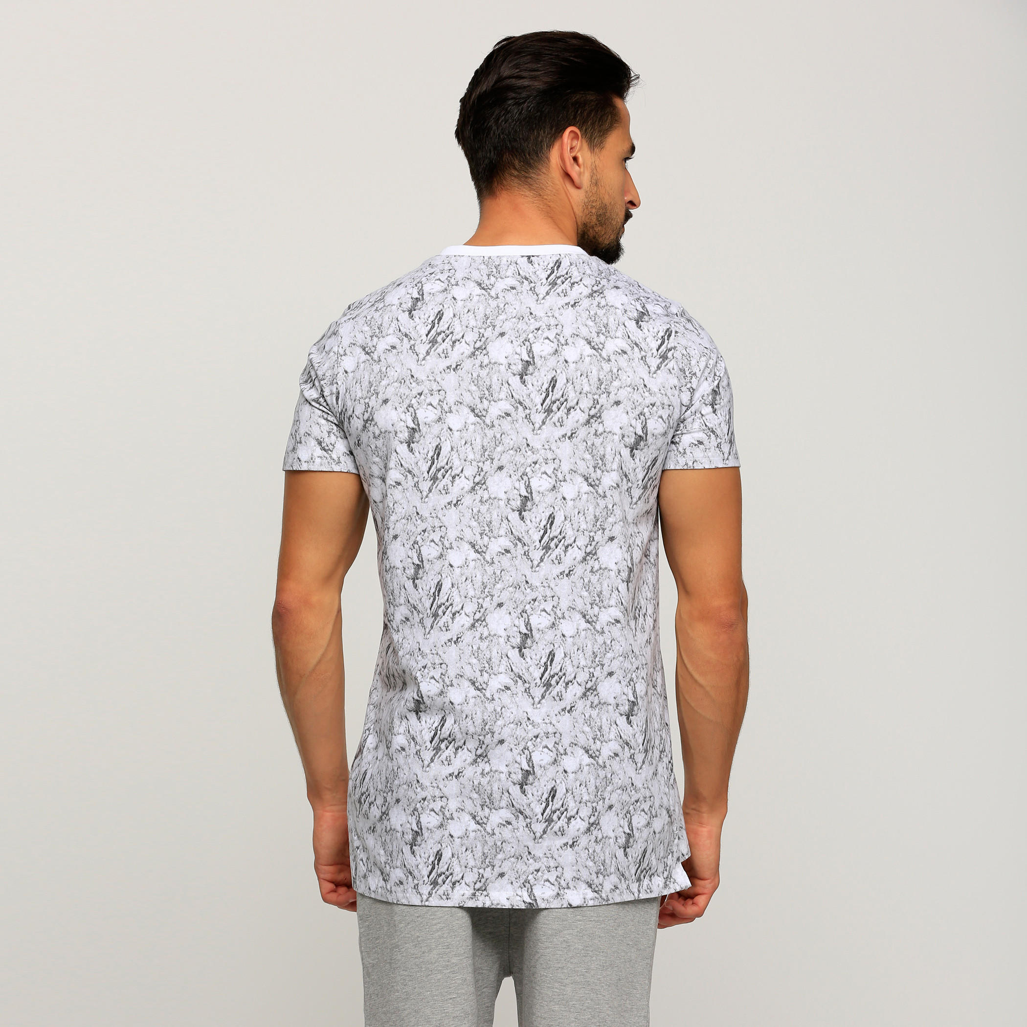 Printed T-Shirt with Round Neck and Short Sleeves-men-clothing-tshirtsandpolos-tshirts-image-2