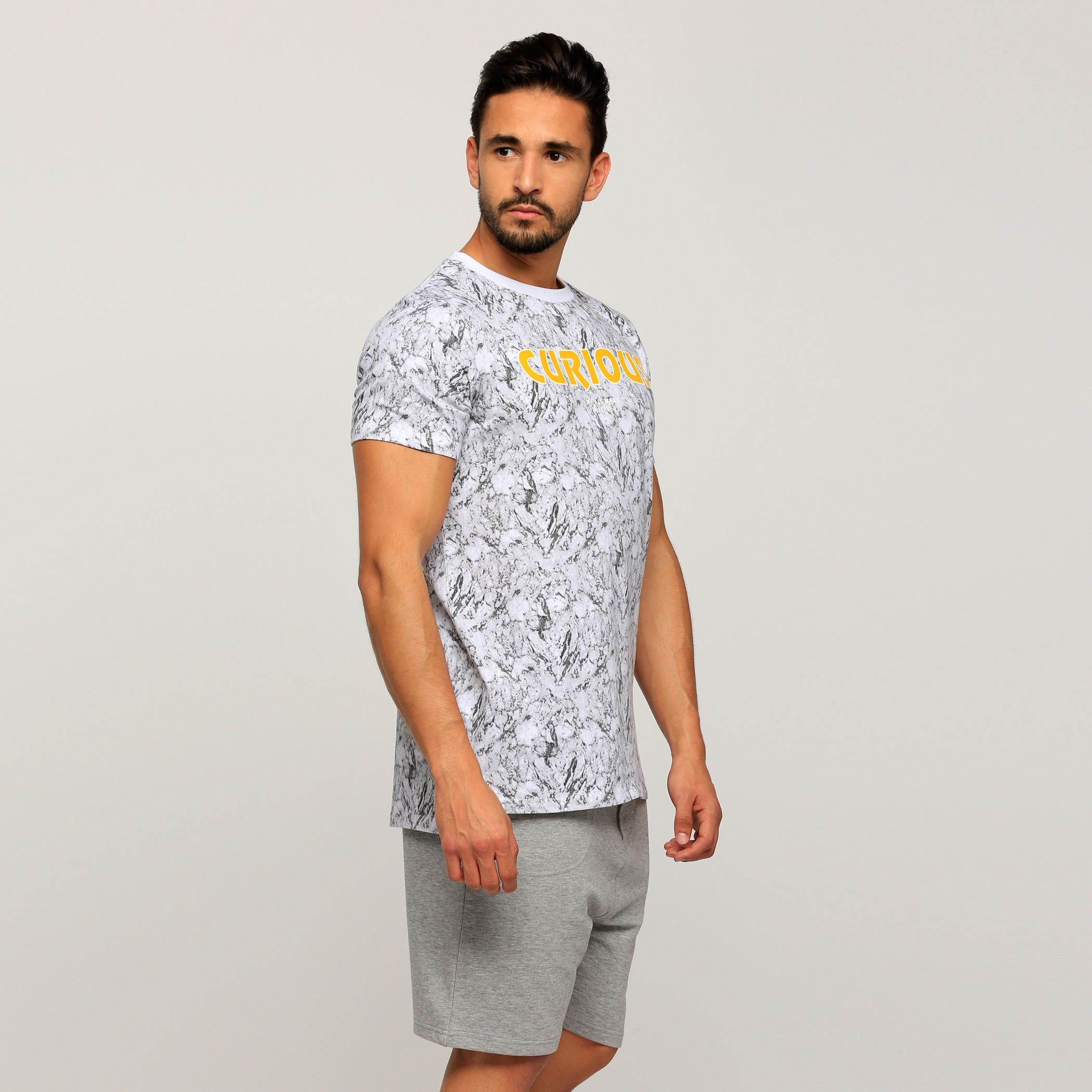 Printed T-Shirt with Round Neck and Short Sleeves-men-clothing-tshirtsandpolos-tshirts-image-3