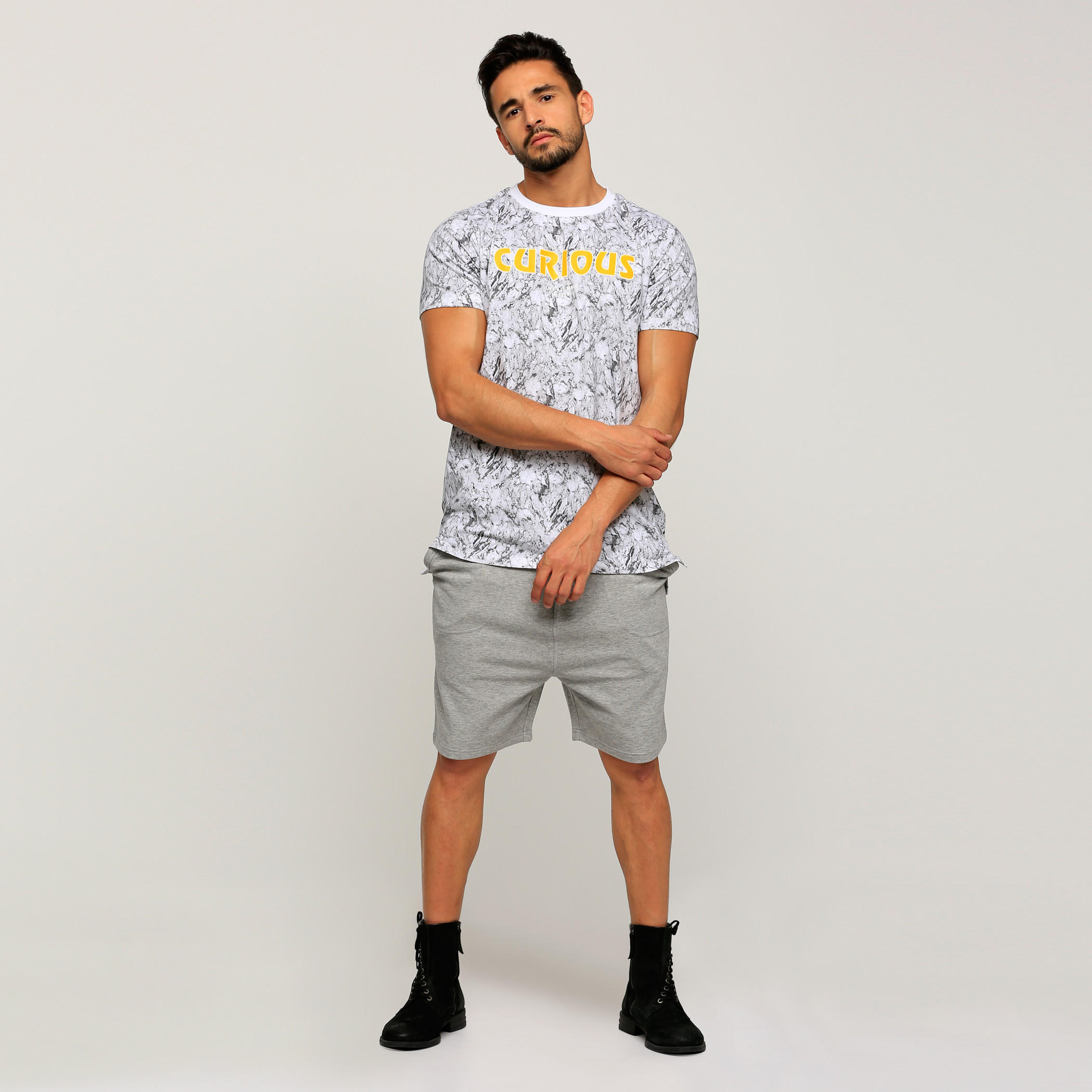 Printed T-Shirt with Round Neck and Short Sleeves-men-clothing-tshirtsandpolos-tshirts-image-5