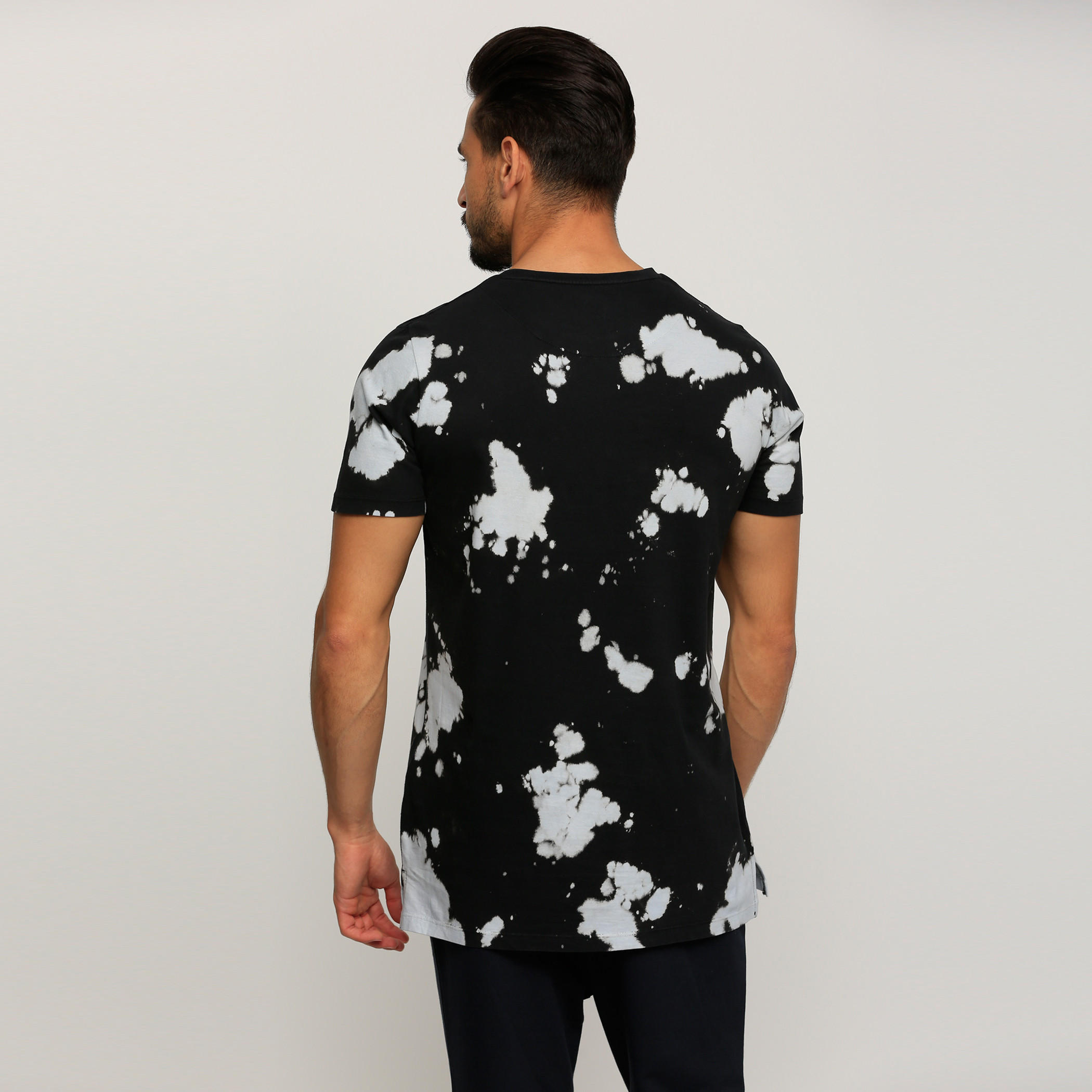 Printed T-Shirt with Round Neck and Short Sleeves-men-clothing-tshirtsandpolos-tshirts-image-2