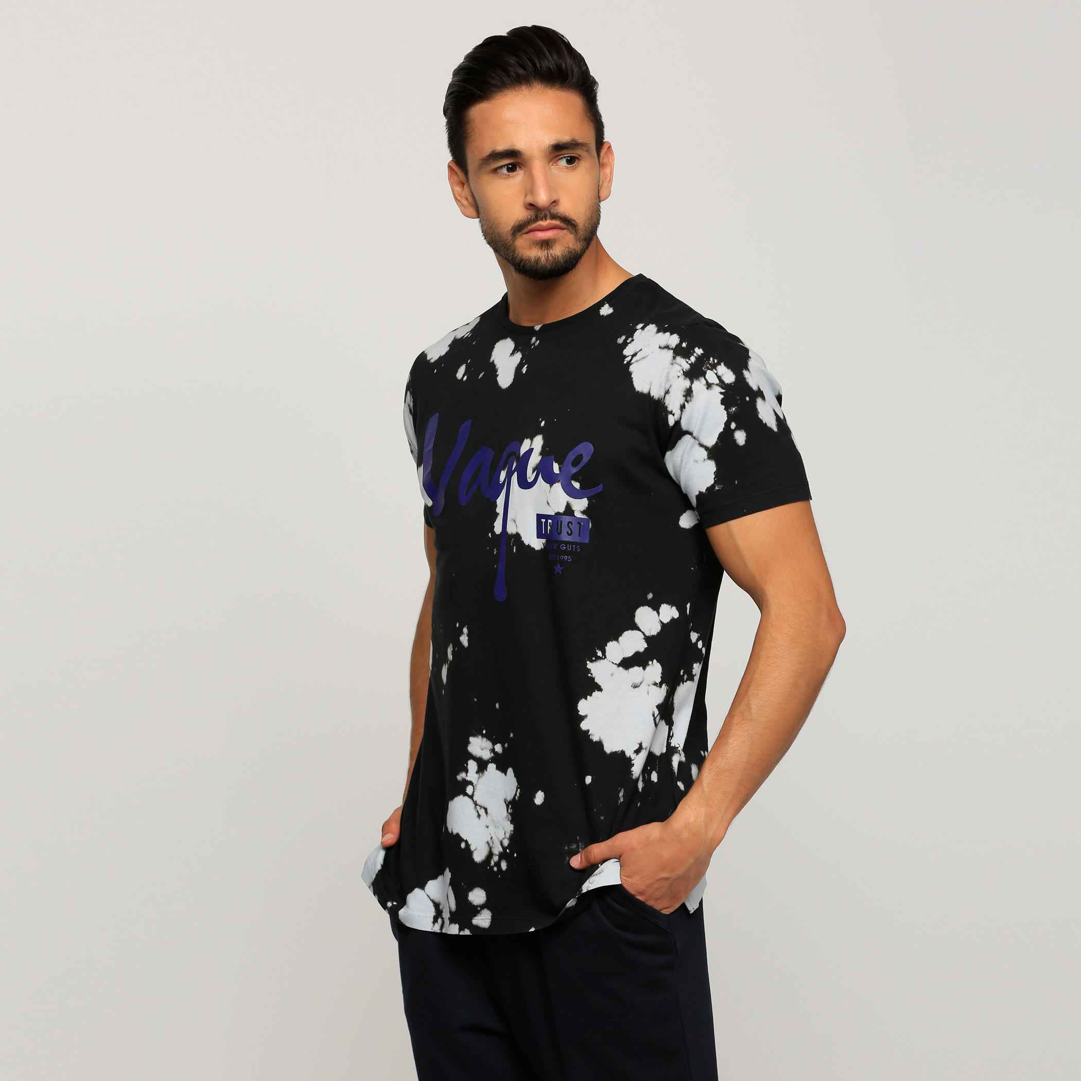 Printed T-Shirt with Round Neck and Short Sleeves-men-clothing-tshirtsandpolos-tshirts-image-3