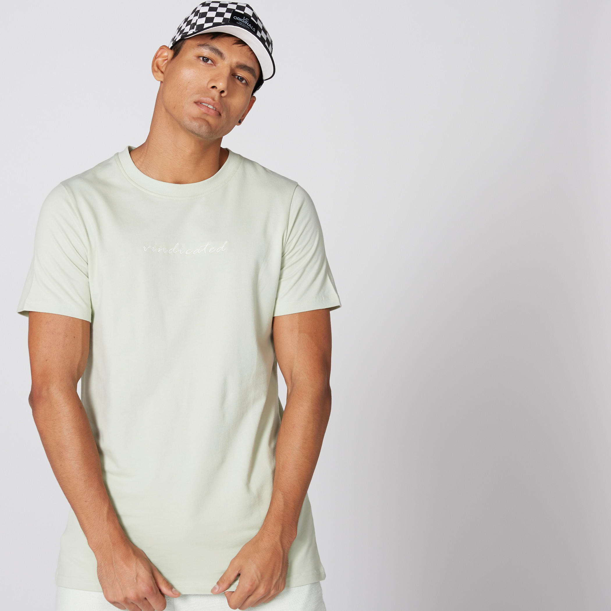 تيشيرت بياقة مستديرة وأكمام قصيرة-men-clothing-tshirtsandpolos-tshirts-image-2