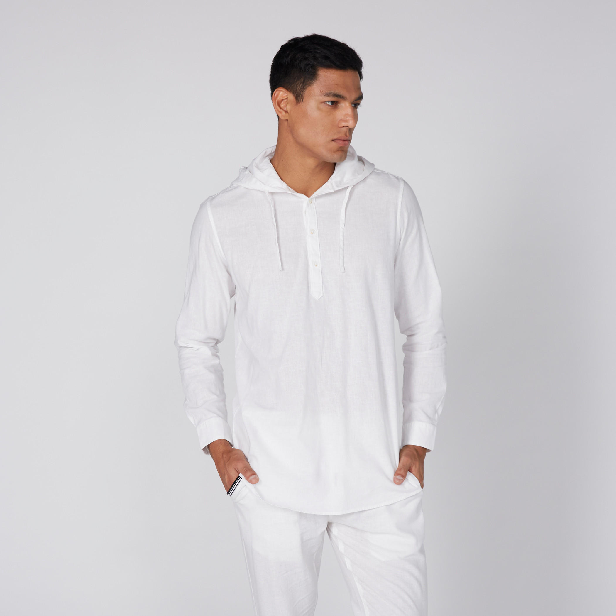 قميص بأكمام طويلة وقبعة-men-clothing-shirts-image-1