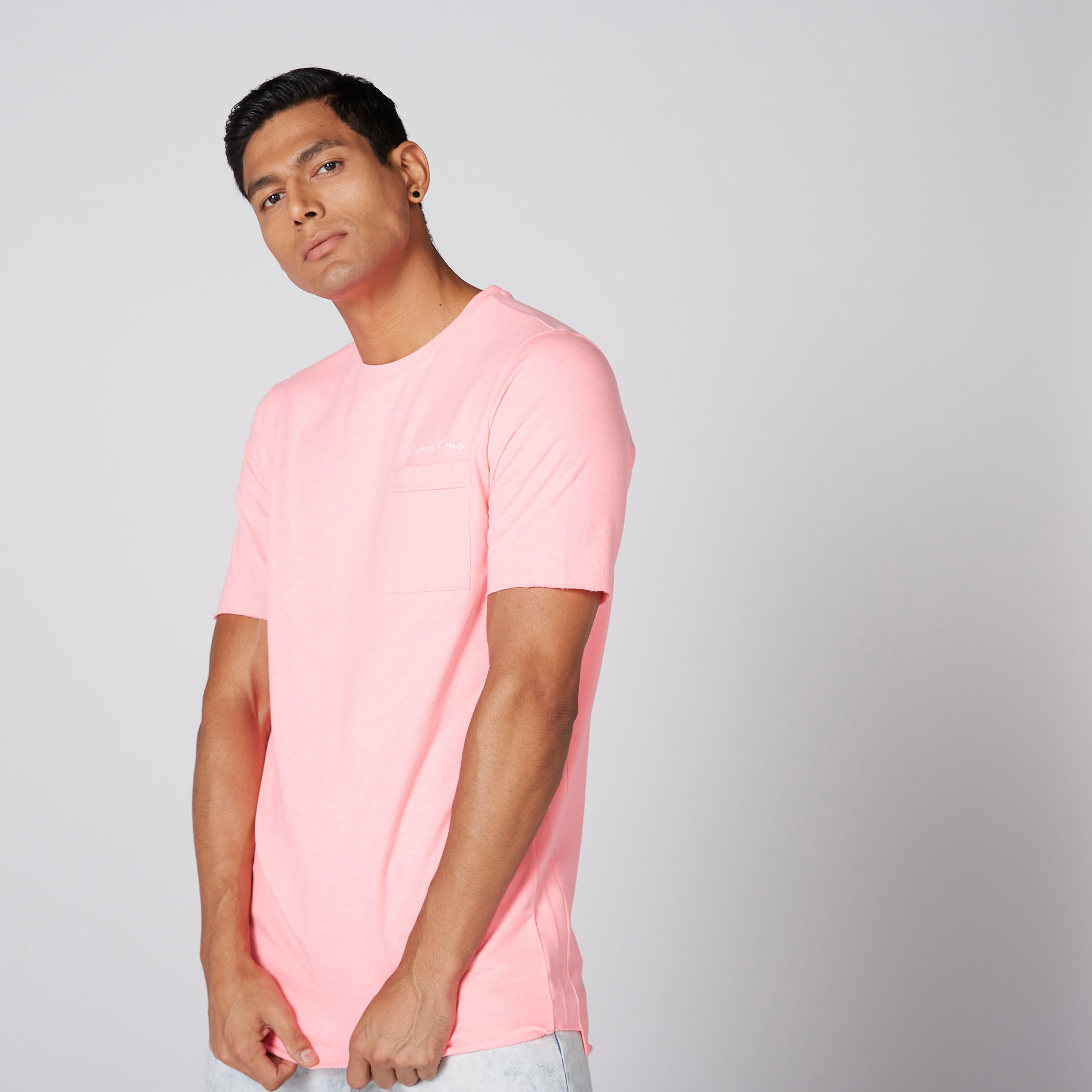 تيشيرت بياقة مستديرة وأكمام قصيرة-men-clothing-tshirtsandpolos-tshirts-image-1