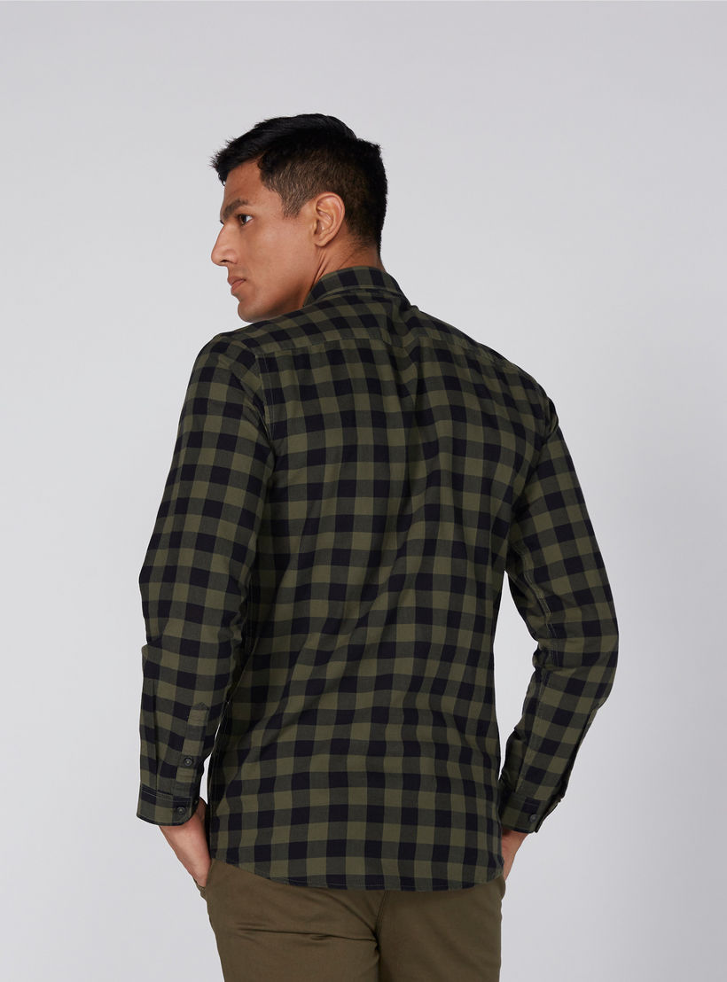 قميص بأكمام طويلة وأزرار وجيوب-men-clothing-shirts-image-4