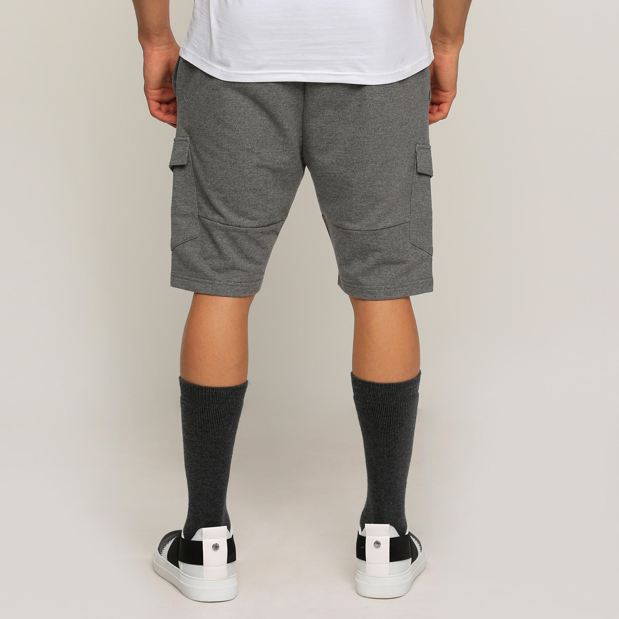 Knitted Shorts with Pocket Detail-men-clothing-bottoms-shorts-image-2