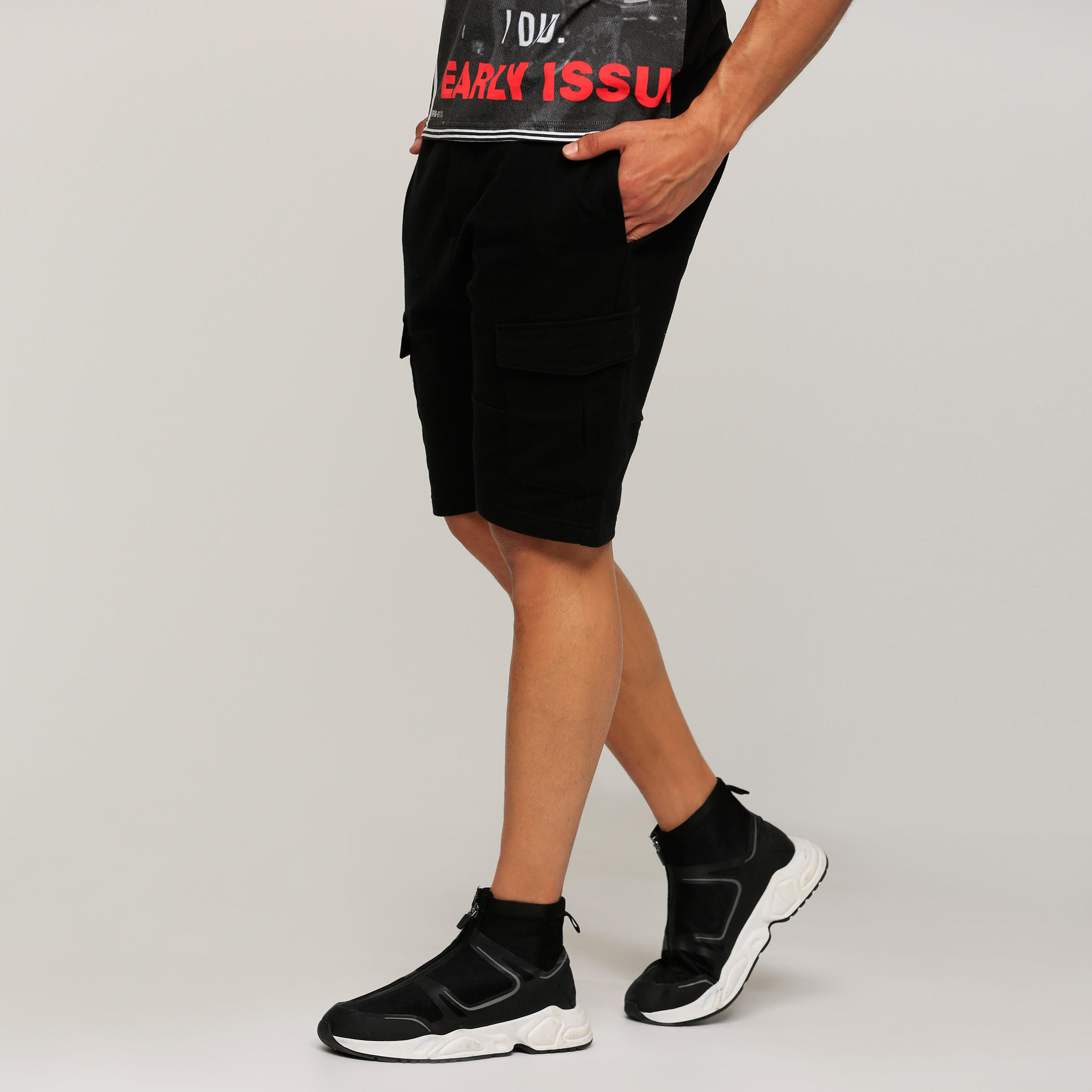 Knit Shorts with Pocket Detail-men-clothing-bottoms-shorts-image-3