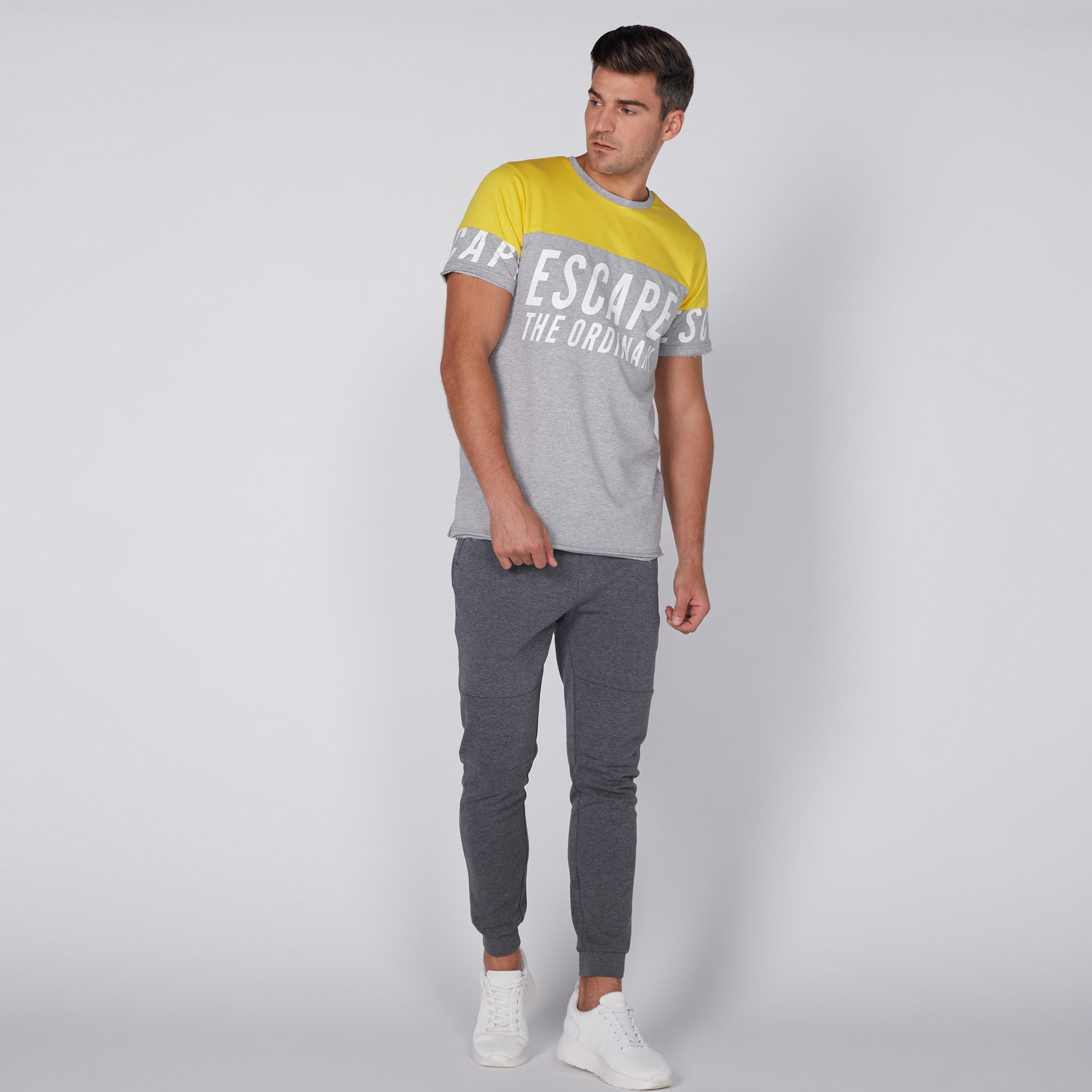 Full Length Jog Pants with Elasticised Waistband and Pocket Detail-men-clothing-bottoms-joggers-image-2