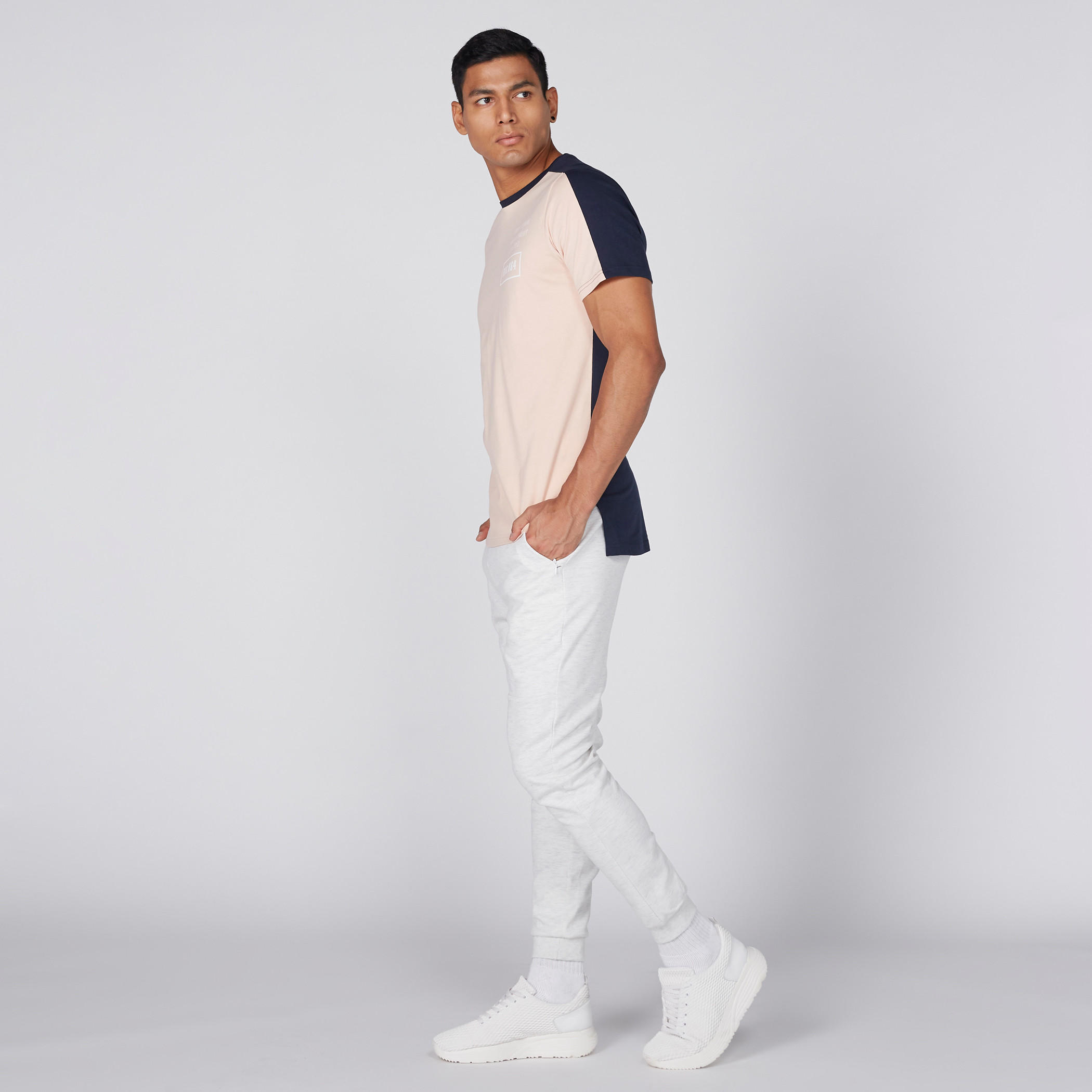 Full Length Jog Pants with Elasticised Waistband and Pocket Detail-men-clothing-bottoms-joggers-image-2