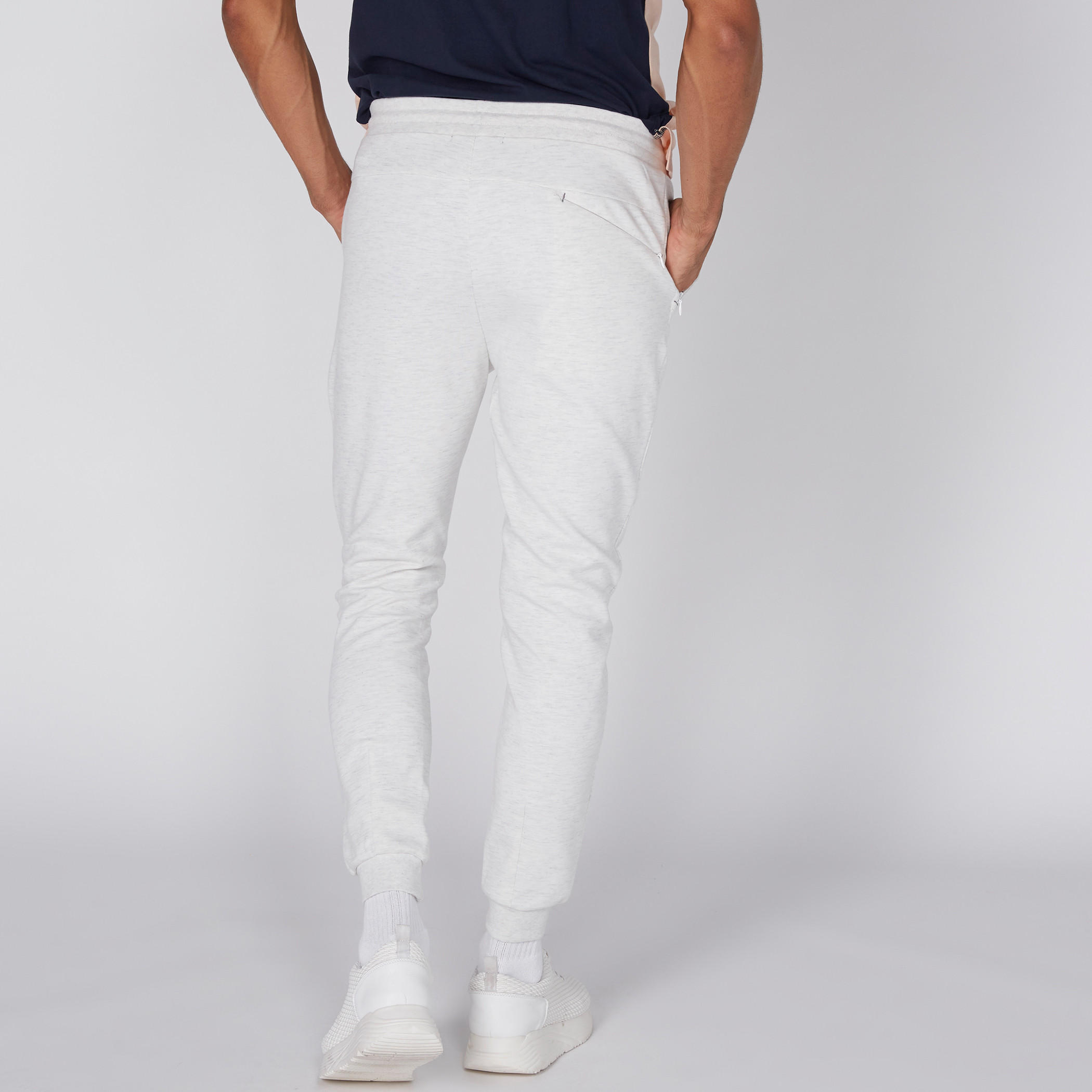 Full Length Jog Pants with Elasticised Waistband and Pocket Detail-men-clothing-bottoms-joggers-image-5