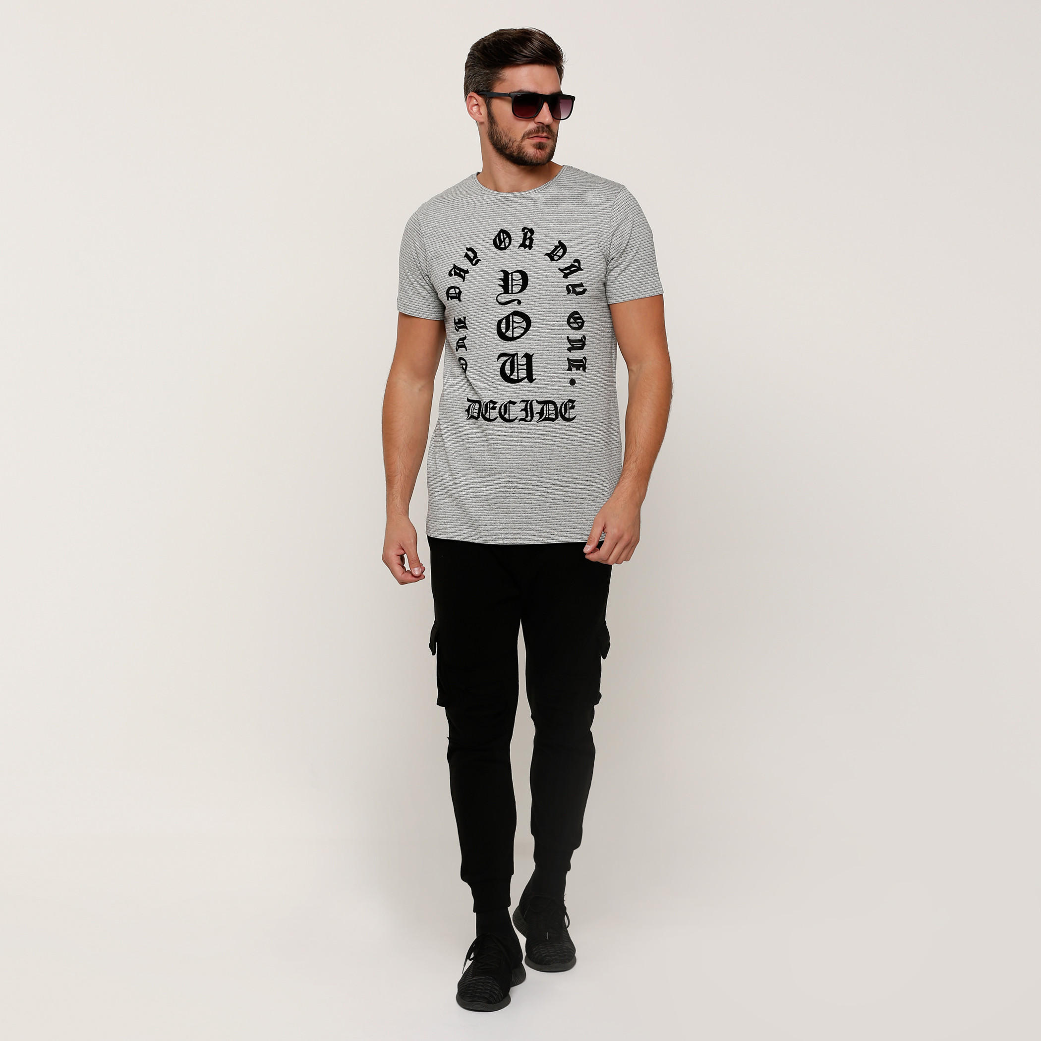 Printed Round Neck T-Shirt with Short Sleeves-men-clothing-tshirtsandpolos-tshirts-image-5