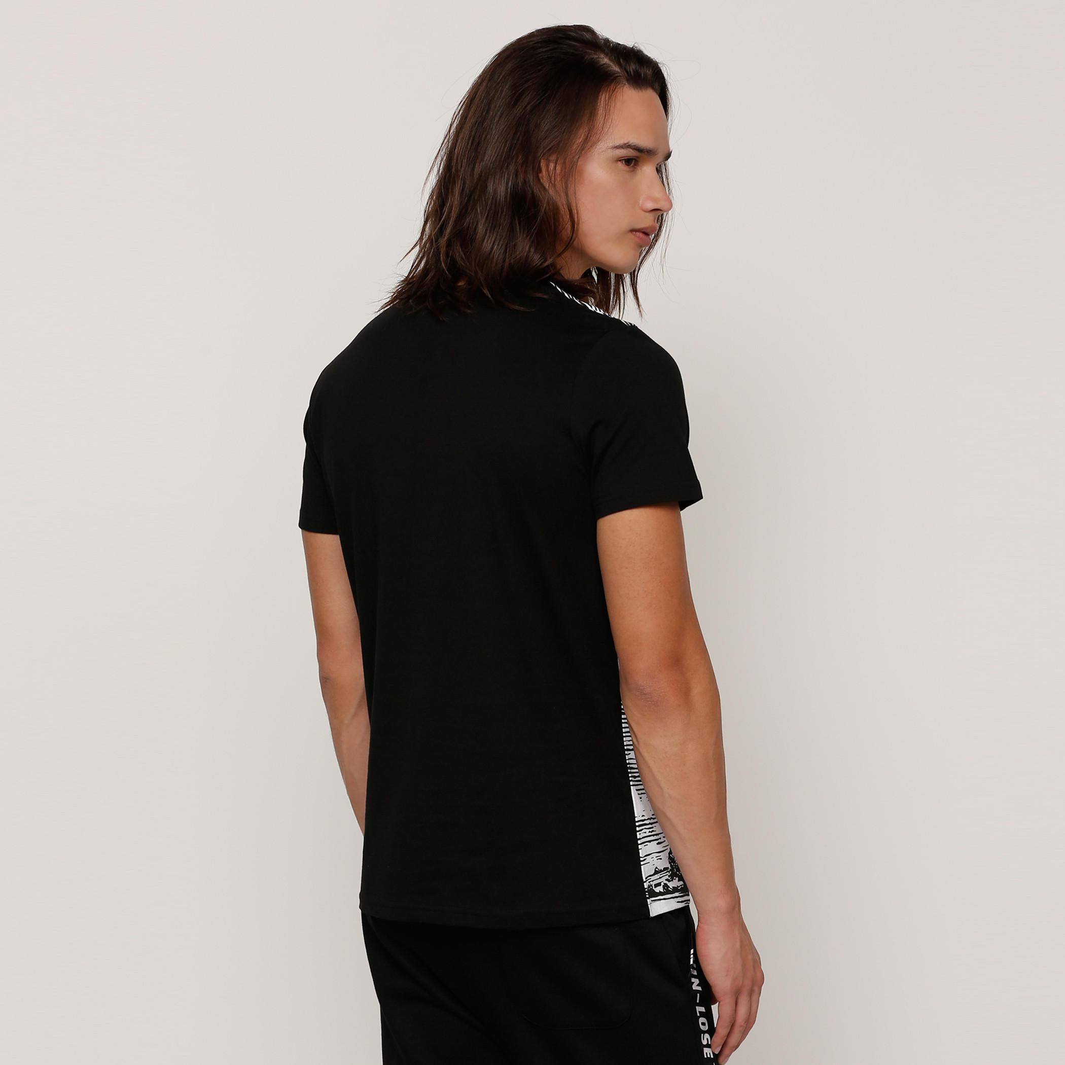 Printed T-Shirt with Crew Neck and Short Sleeves-men-clothing-tshirtsandpolos-tshirts-image-2