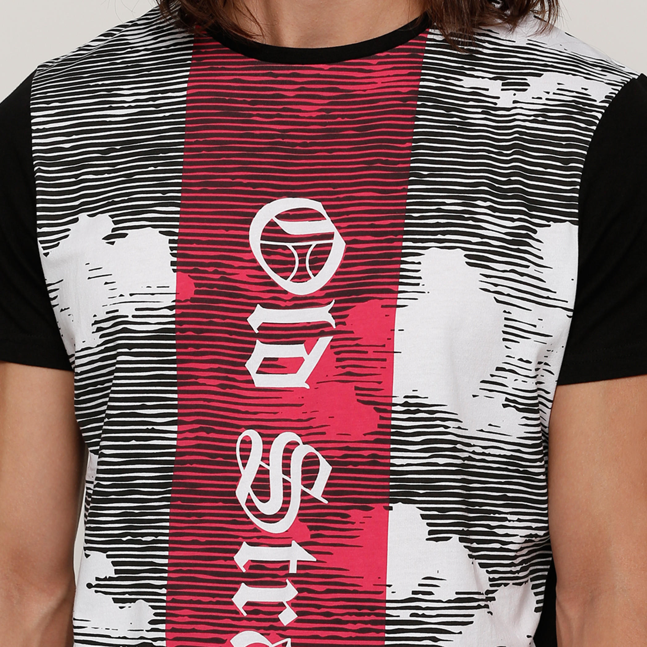 Printed T-Shirt with Crew Neck and Short Sleeves-men-clothing-tshirtsandpolos-tshirts-image-4