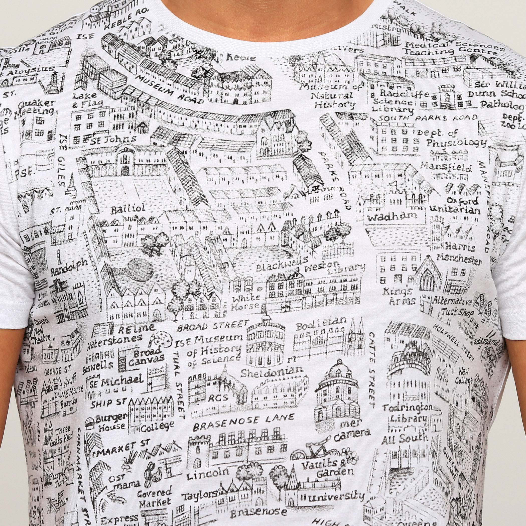 Printed T-Shirt with Crew Neck and Short Sleeves-men-clothing-tshirtsandpolos-tshirts-image-4